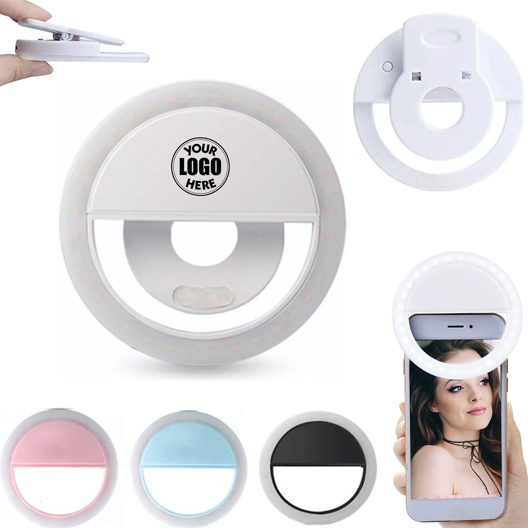 LED Ring Selfie Light