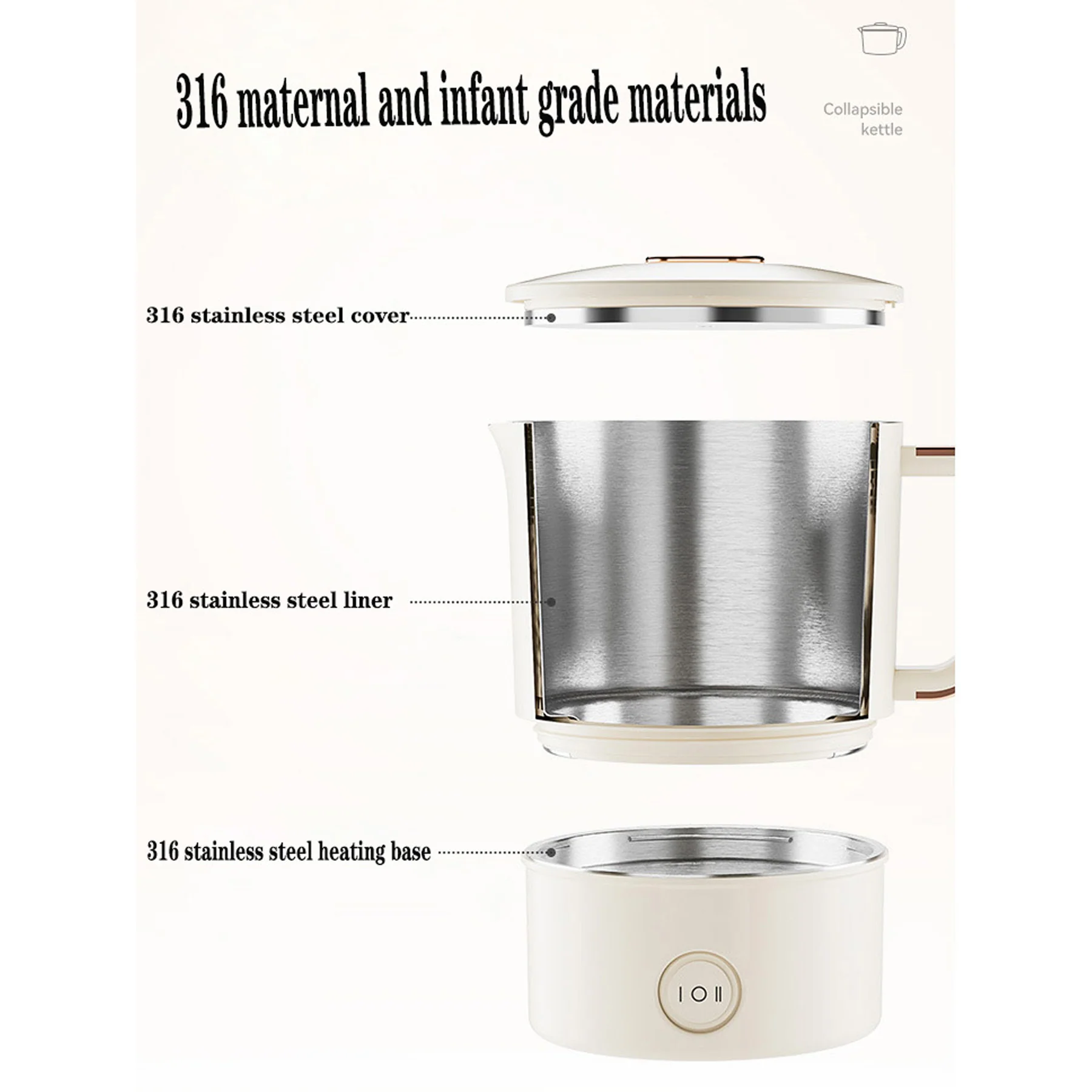 Car Travel Electric Kettle