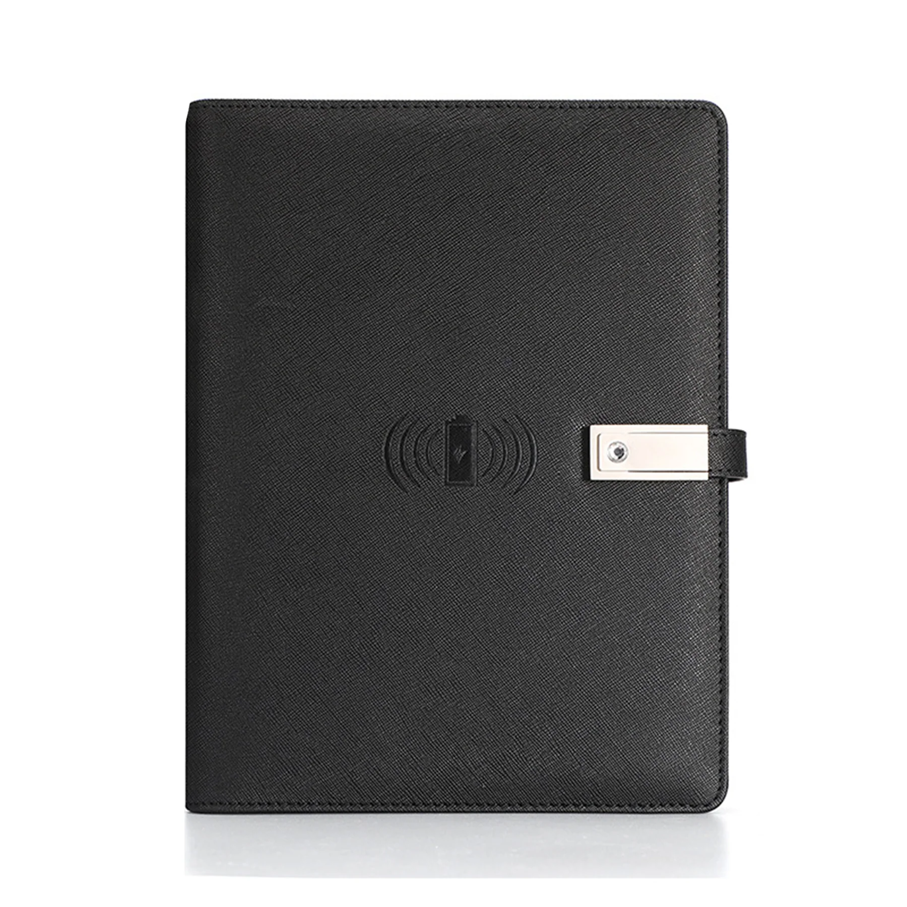 A5 8000mah Power Bank Notebook with Wireless Charger