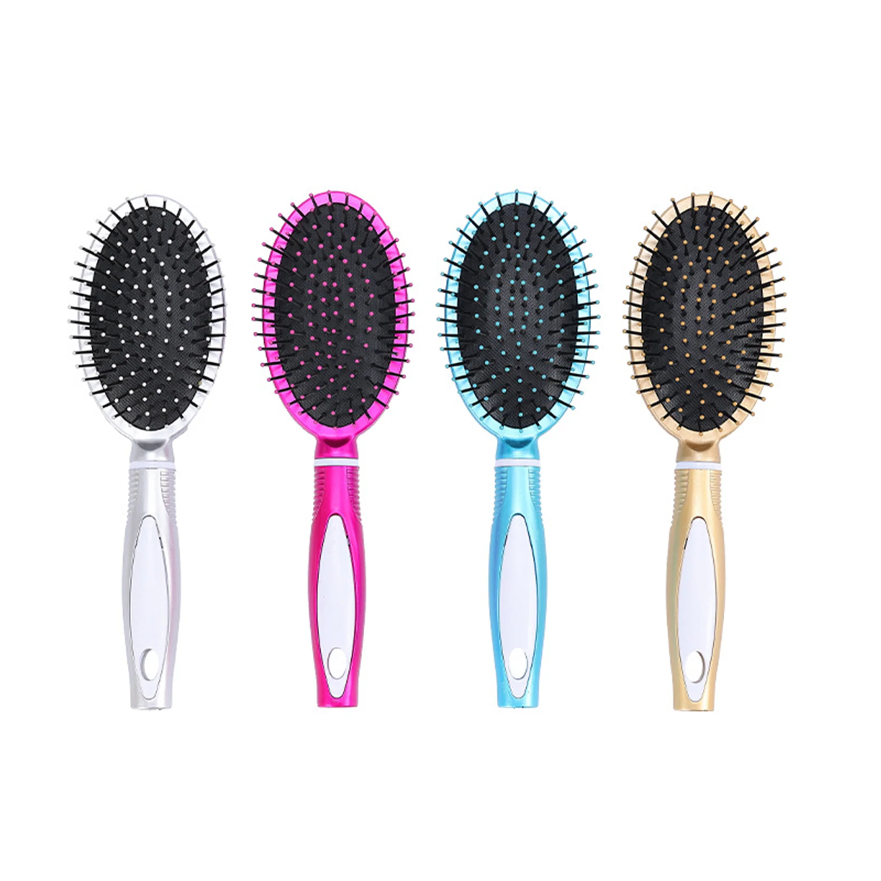 Hair Brush Oval Shape Soft Comb Teeth
