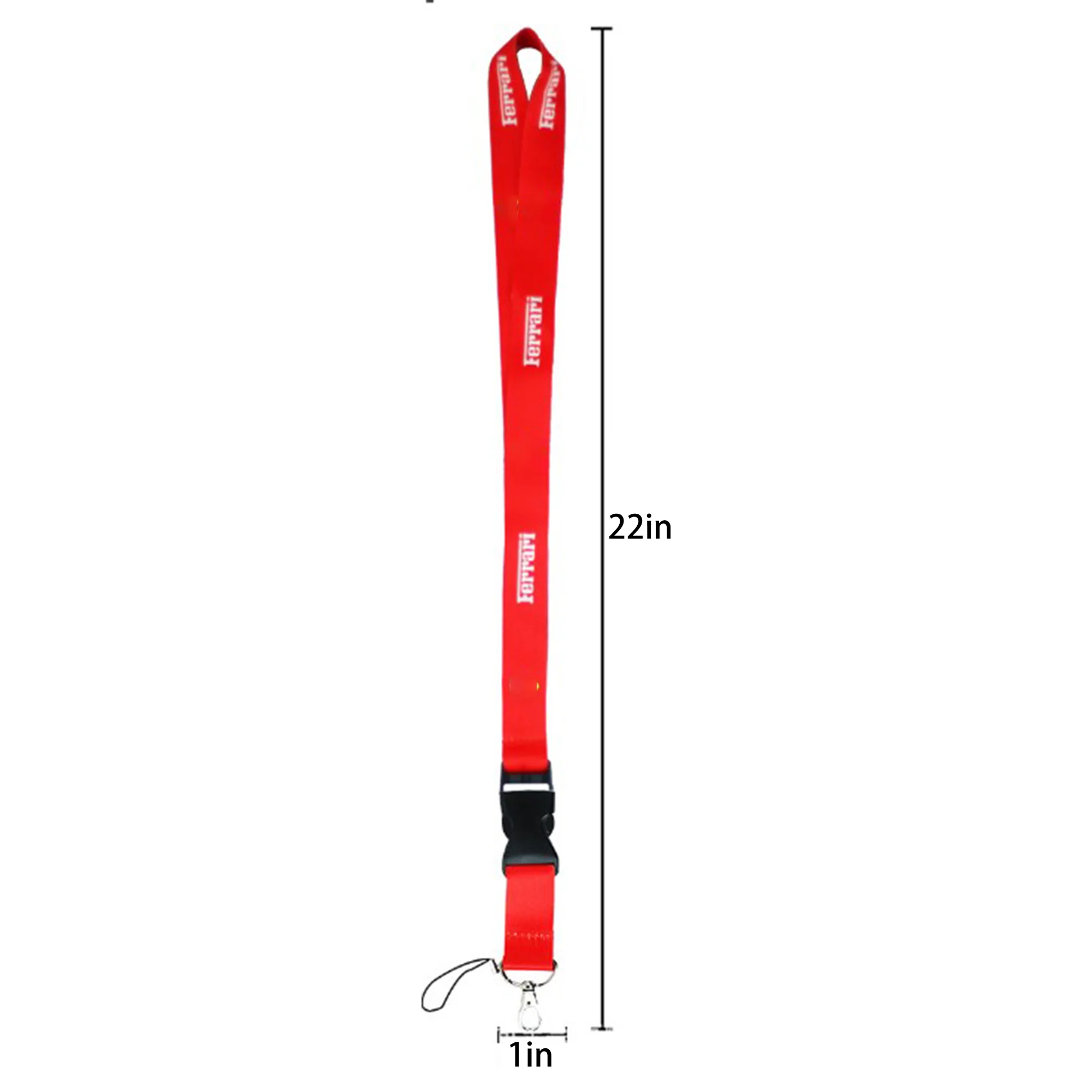 Neck Lanyard W/ Lobster Hook And Plastic Buckle