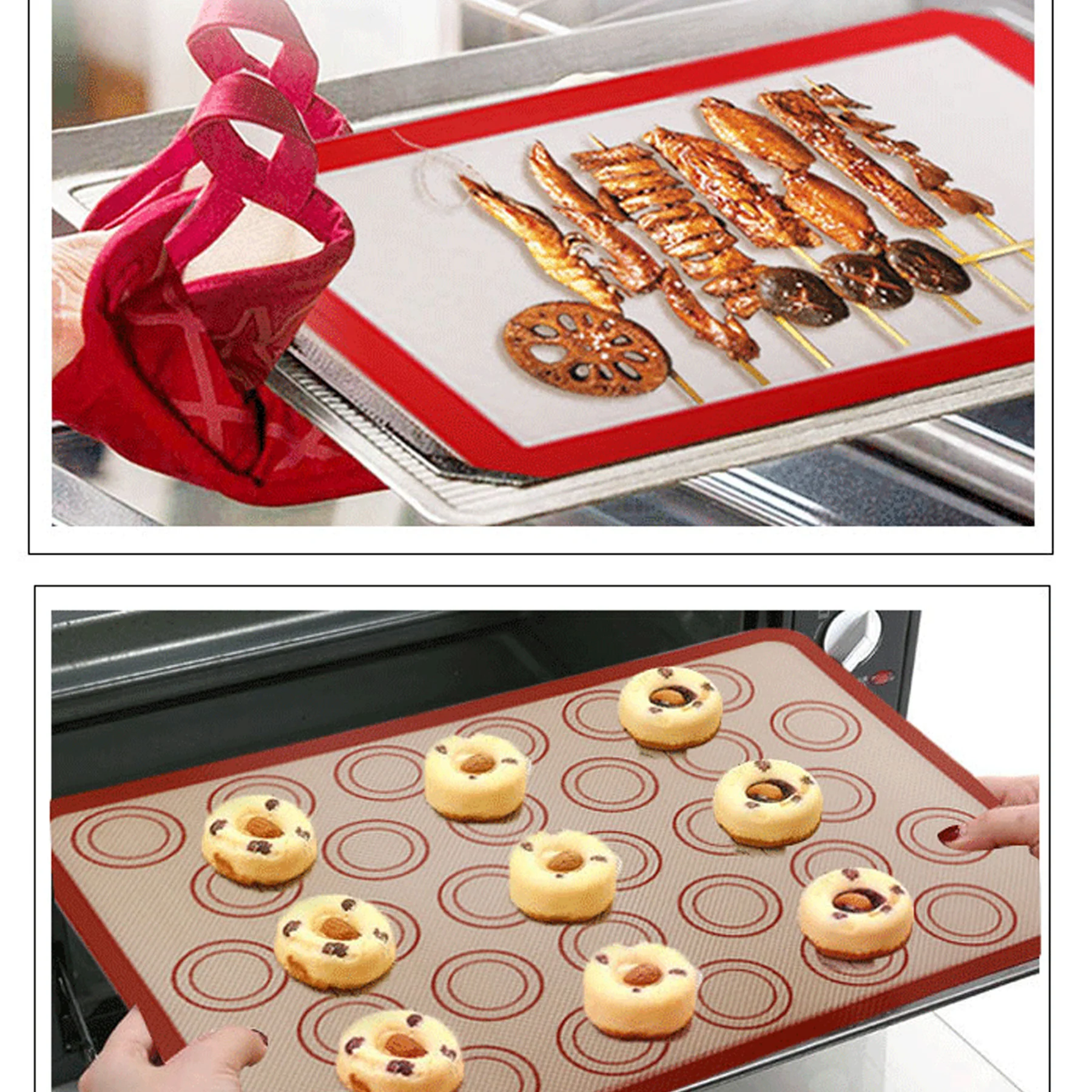 Reusable Silicone Baking Mats