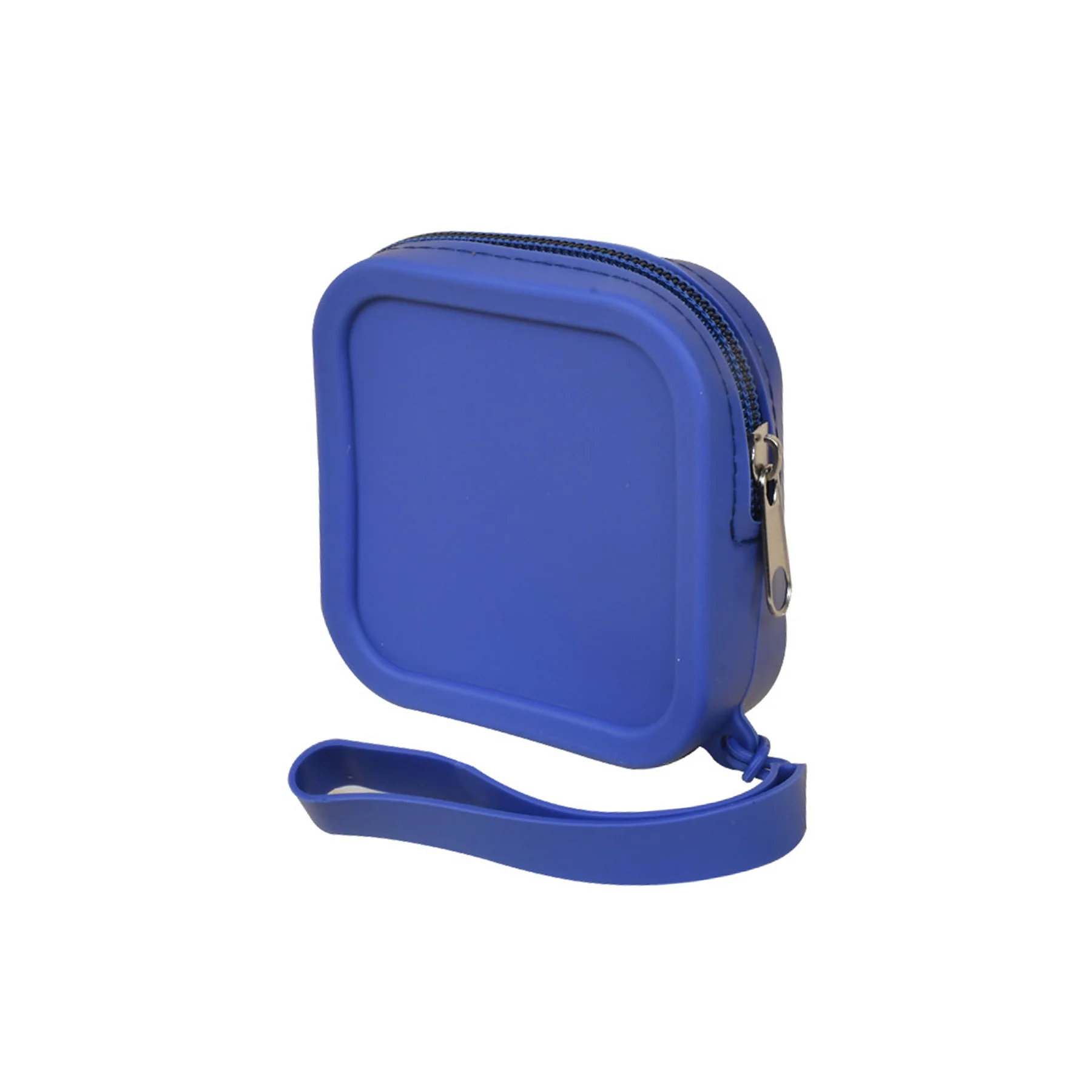 Square Zippered Silicone Coin Purse