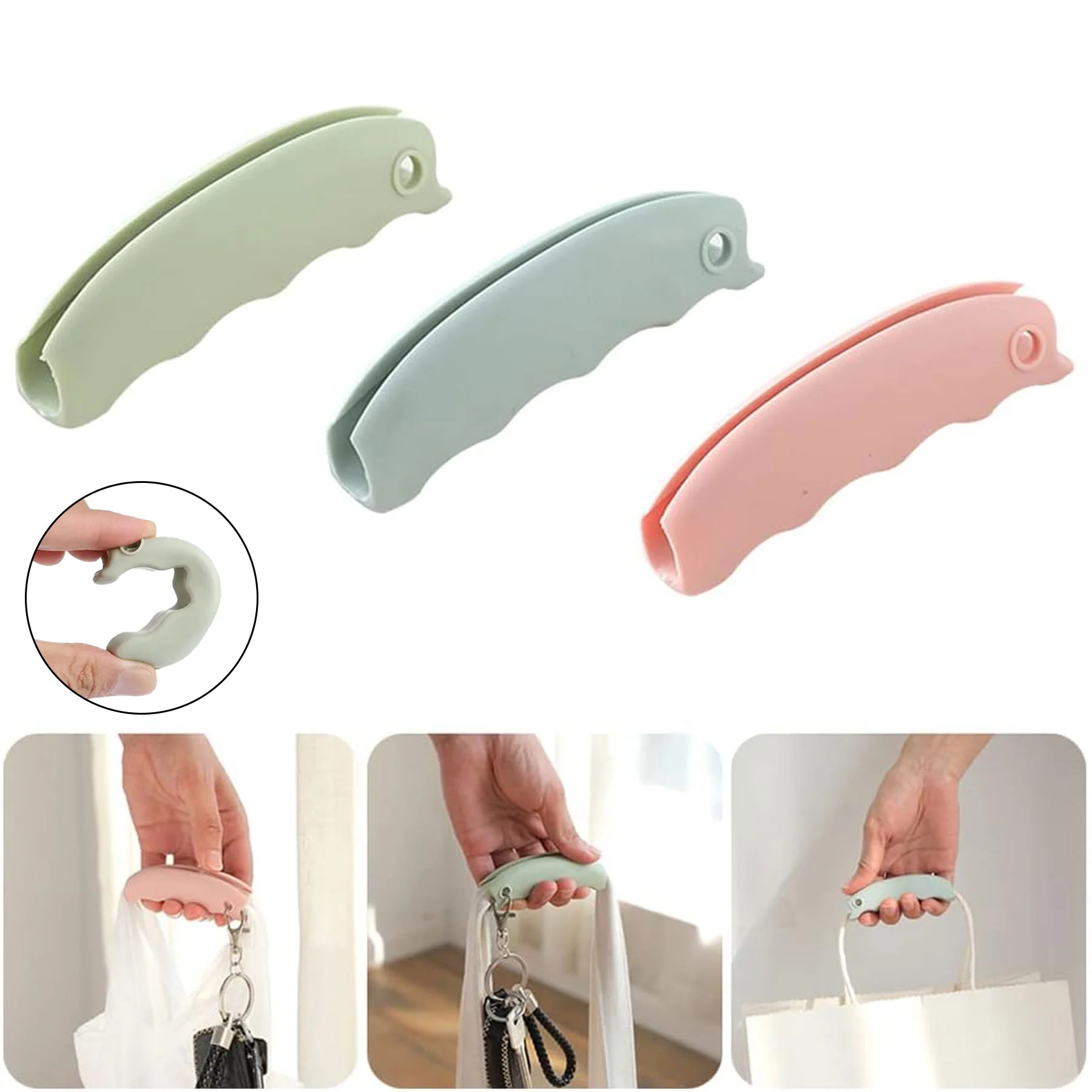 Silicone Plastic Bag Handle Clip