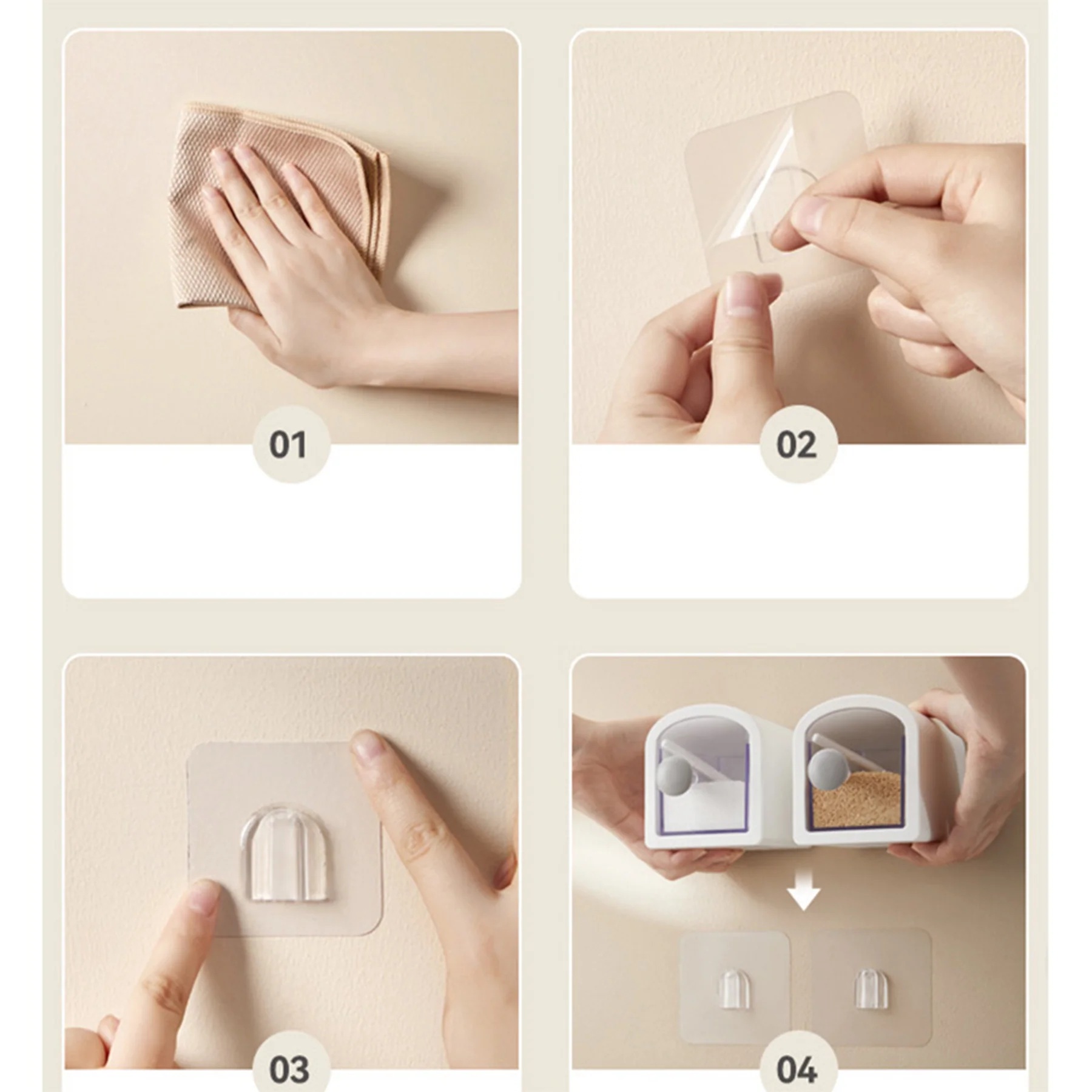 Wall-Mounted Seasoning Organizer