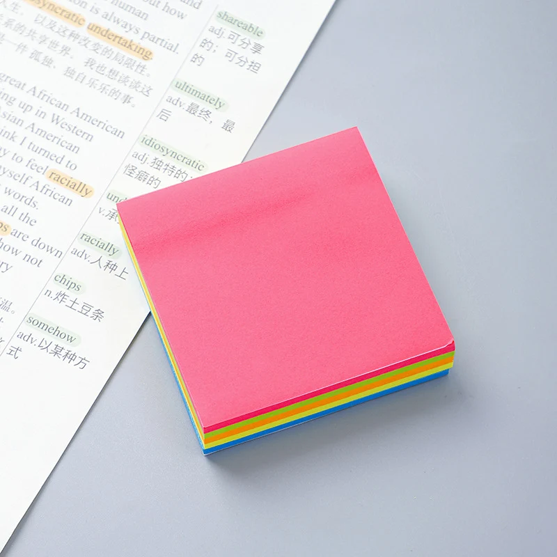 200 Sheets Neon Stick Notes