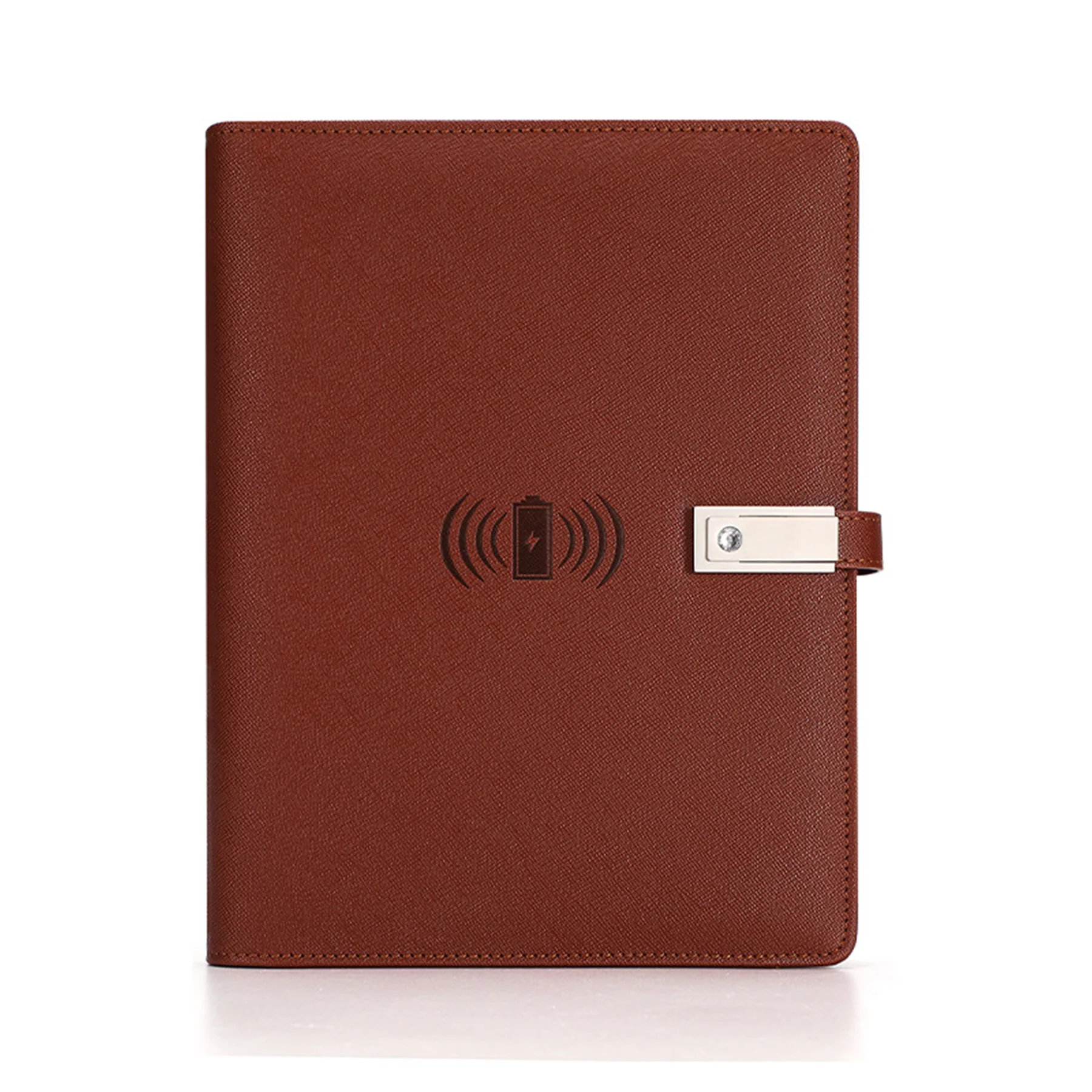 A5 8000mah Power Bank Notebook with Wireless Charger