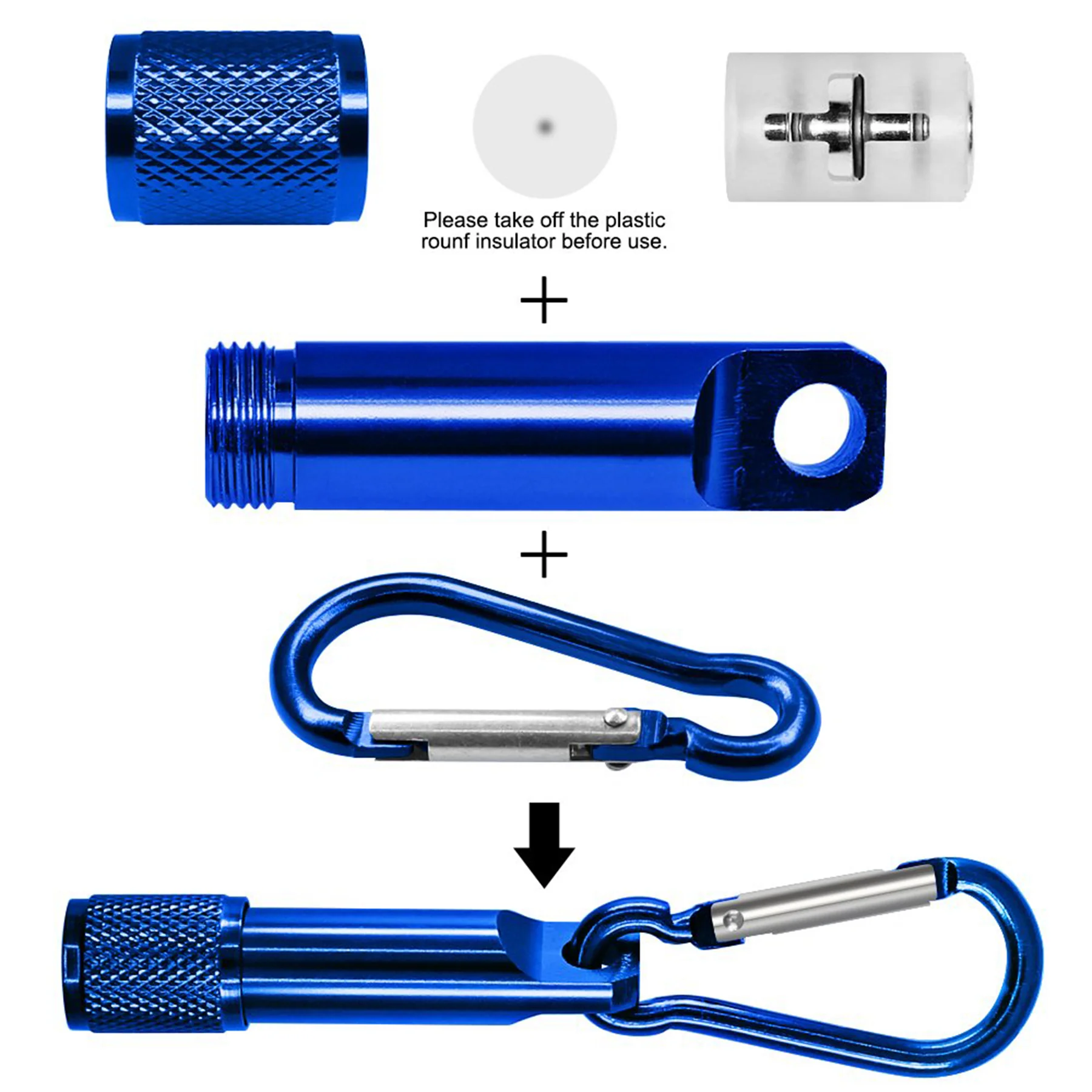 Portable Mini Led Flashlight Keychain