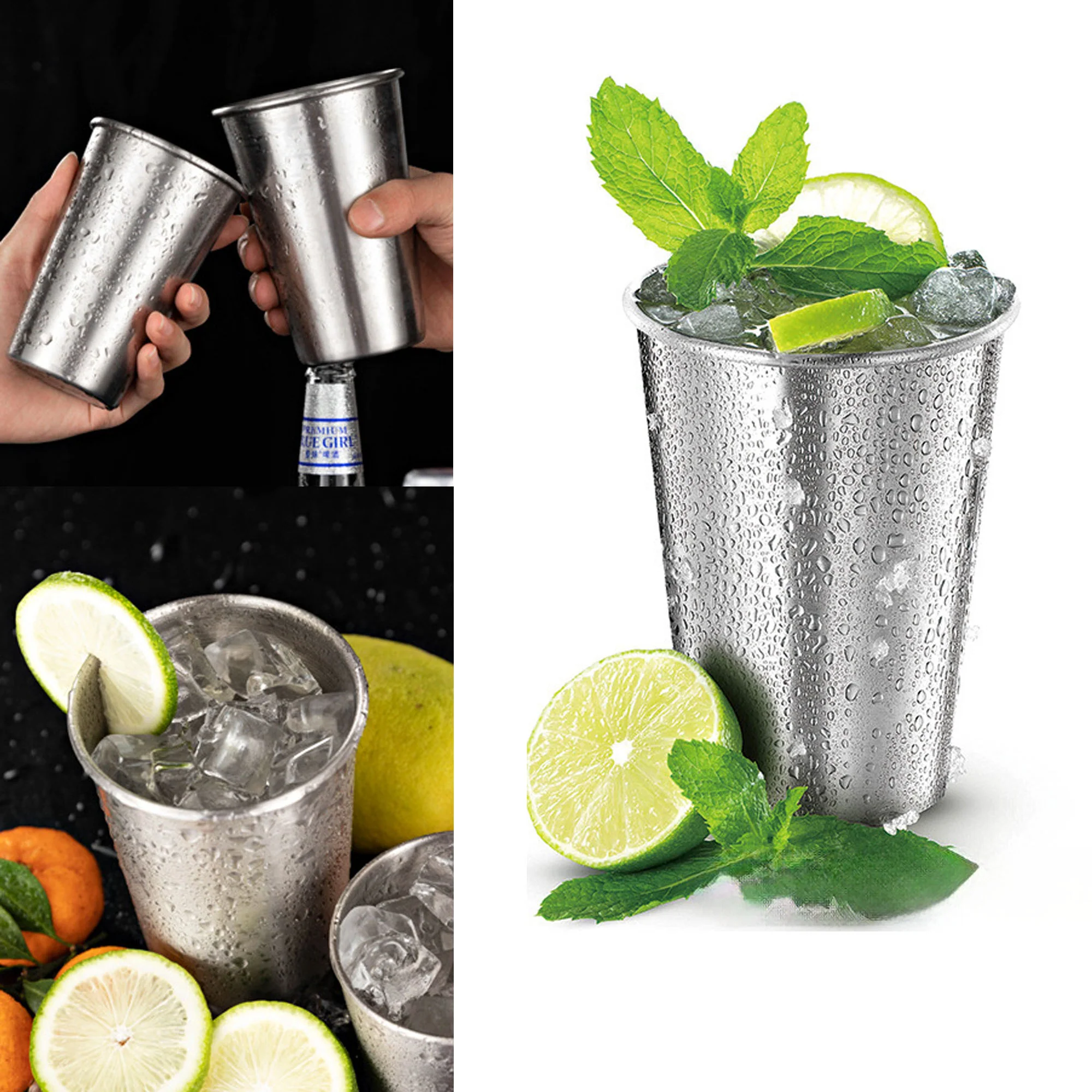 14 OZ Stainless Steel Pint Cup