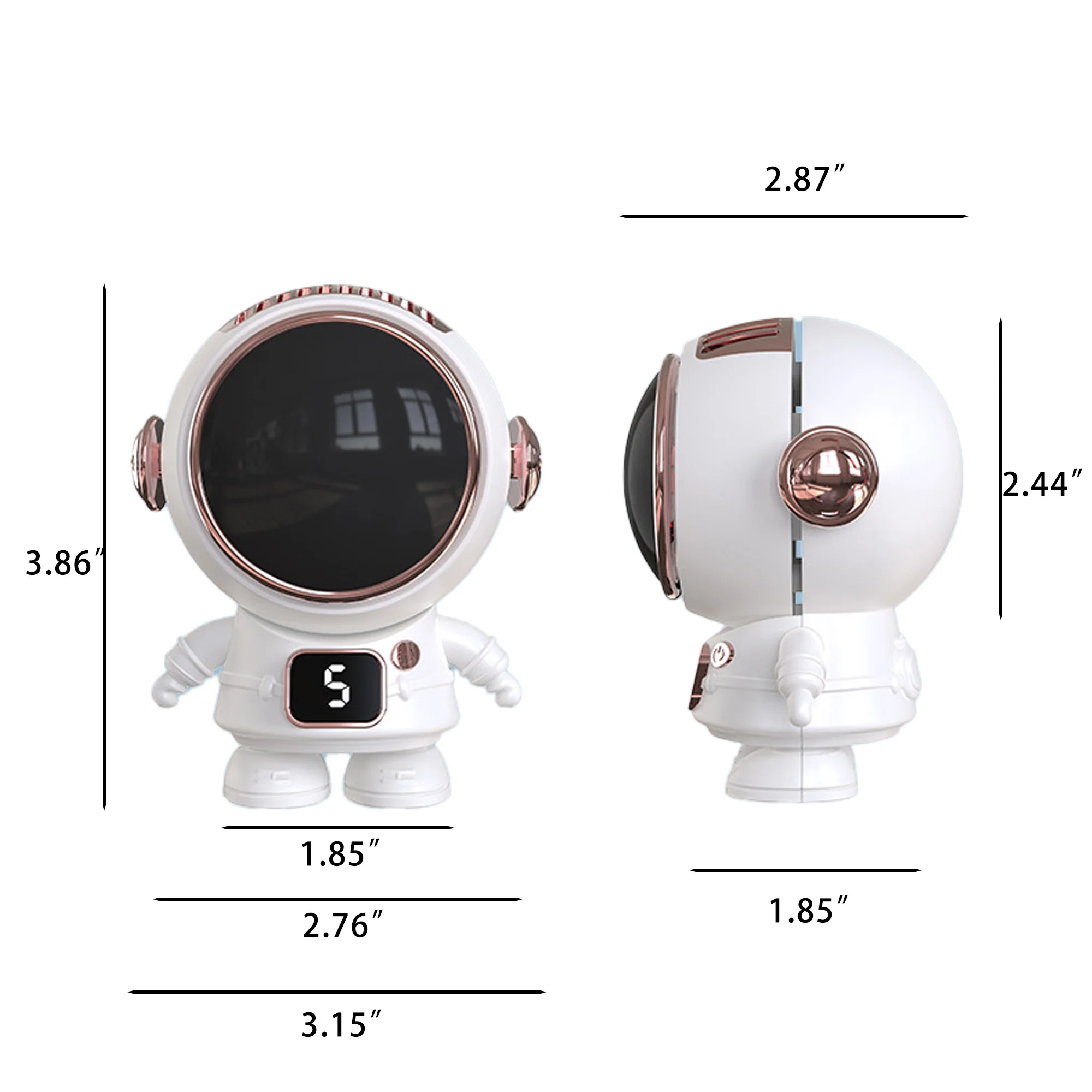 Mini Astronaut Hanging Neck Fan