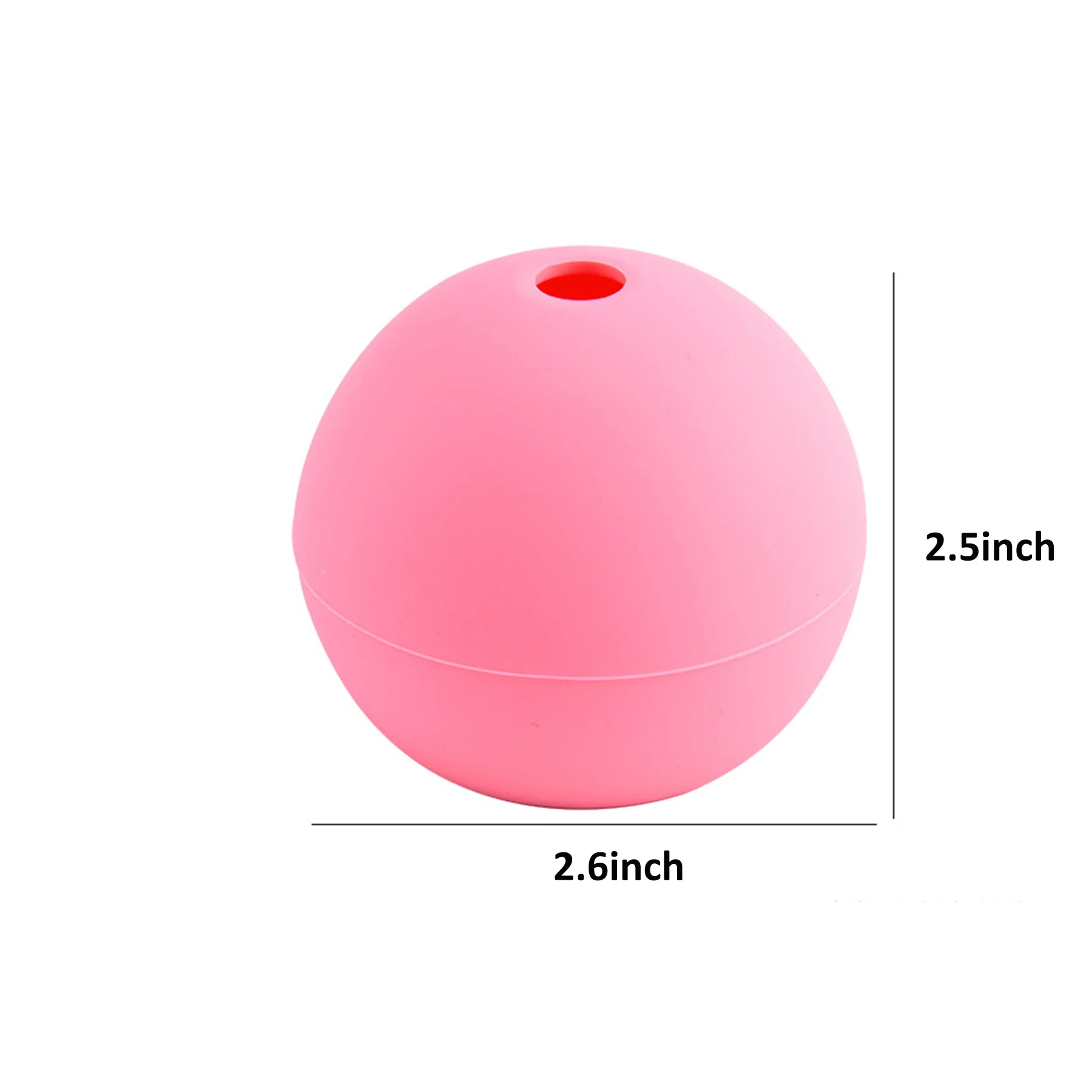 2.5 Inch Round Ice Ball Mold Perfect For Whiskey