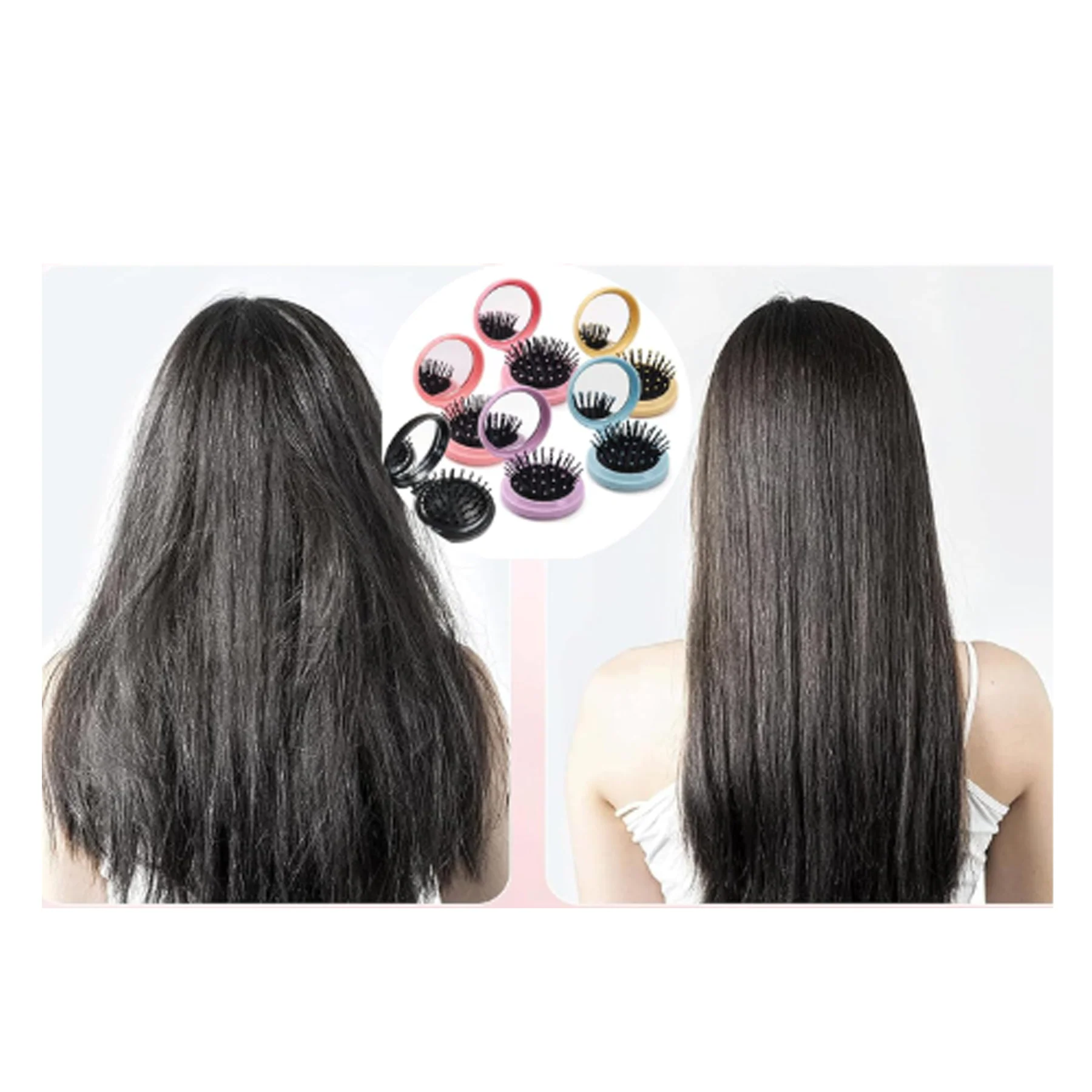 Air Cushion Comb with Mirror