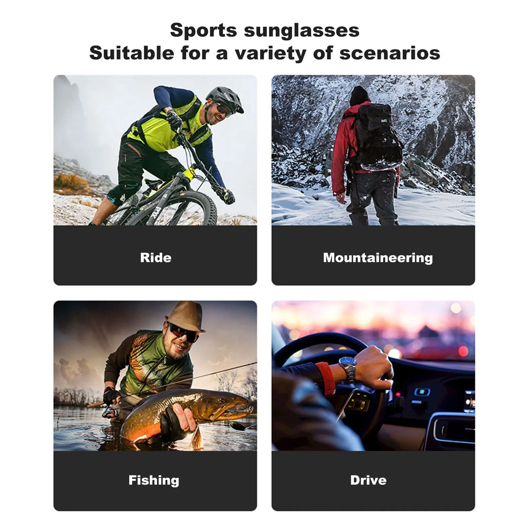 Polarized Sports Sunglasses