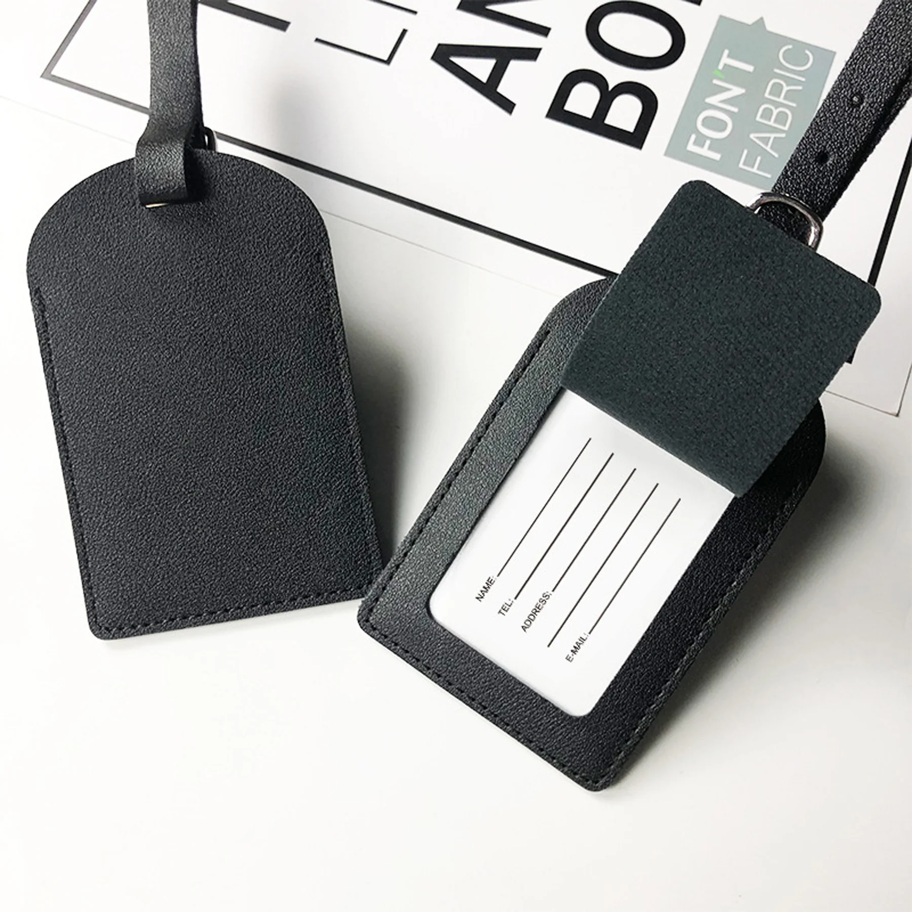 PU Luggage Tag