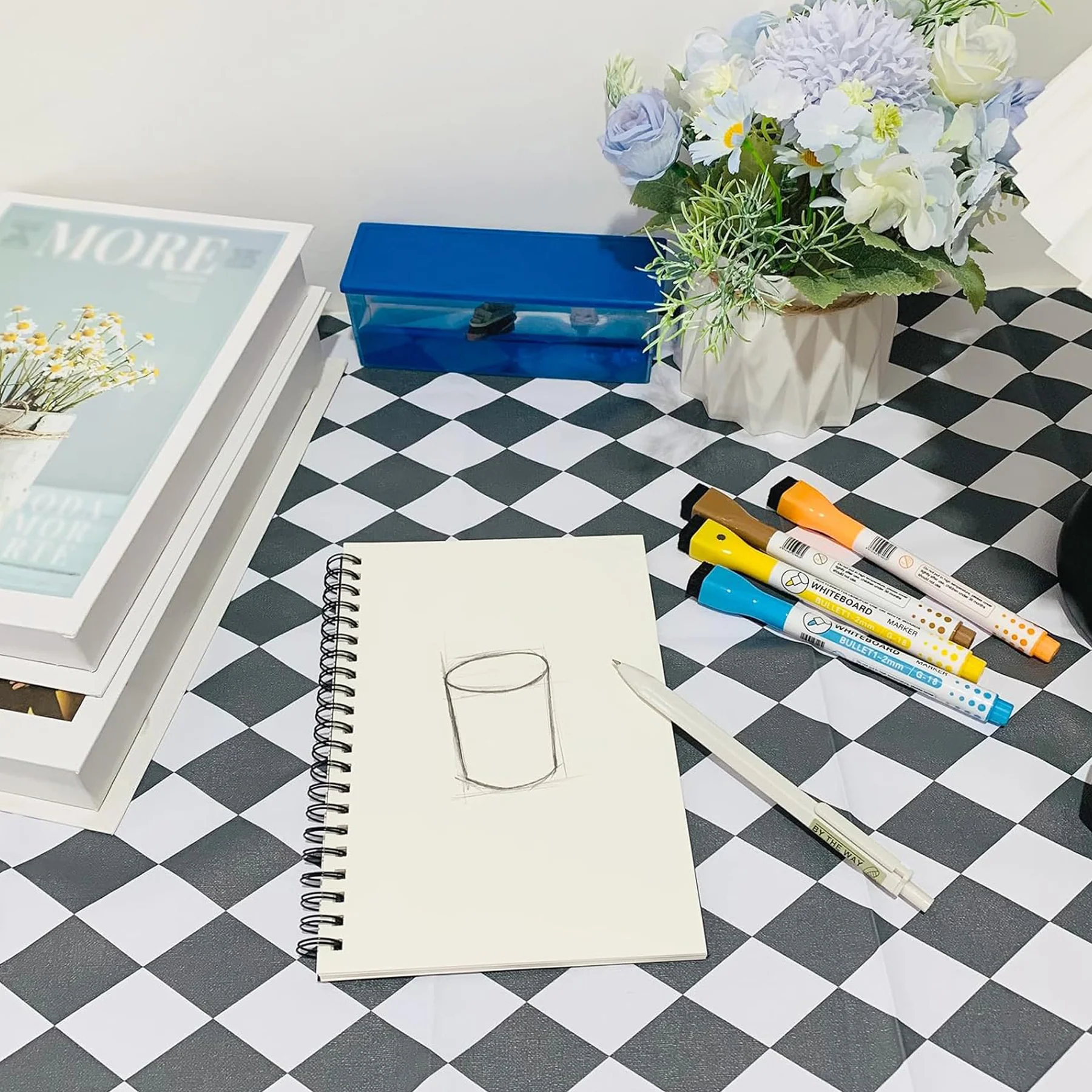 Blank Spiral Sketch Notebook