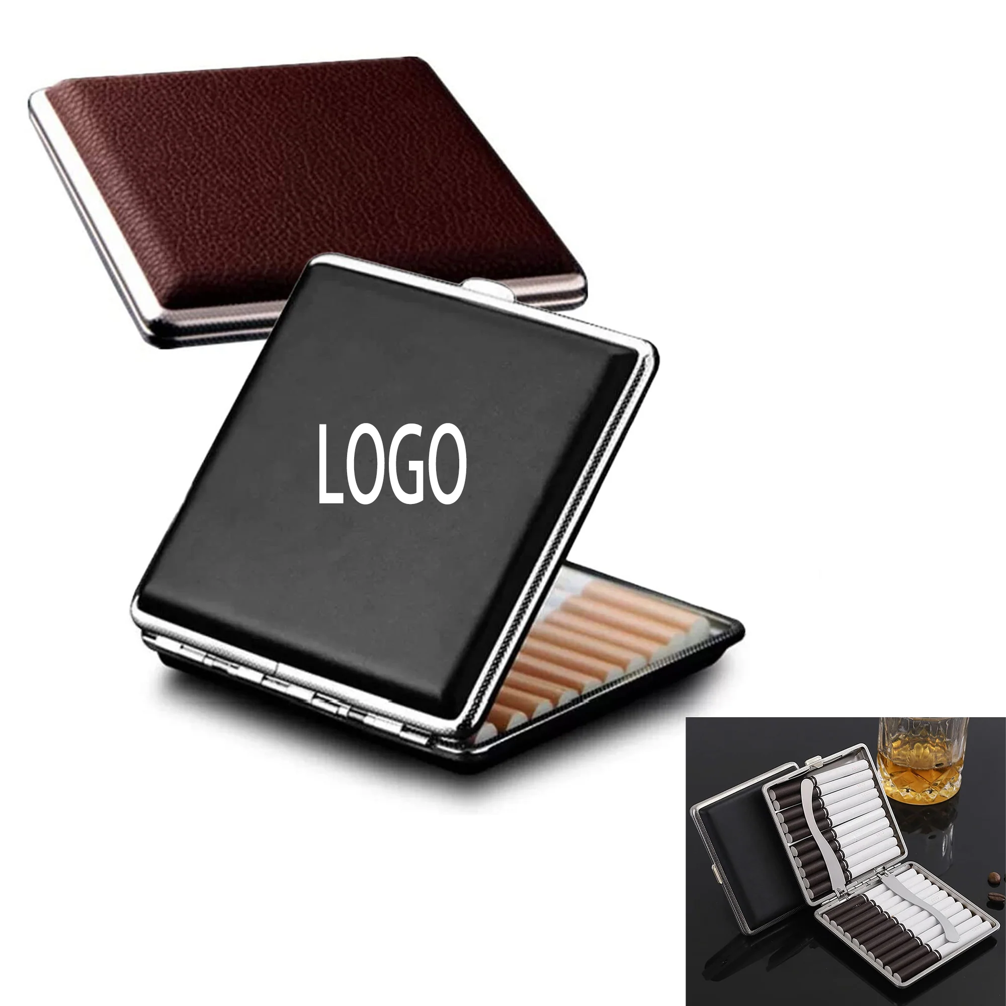 PU Leather Cigarette Case