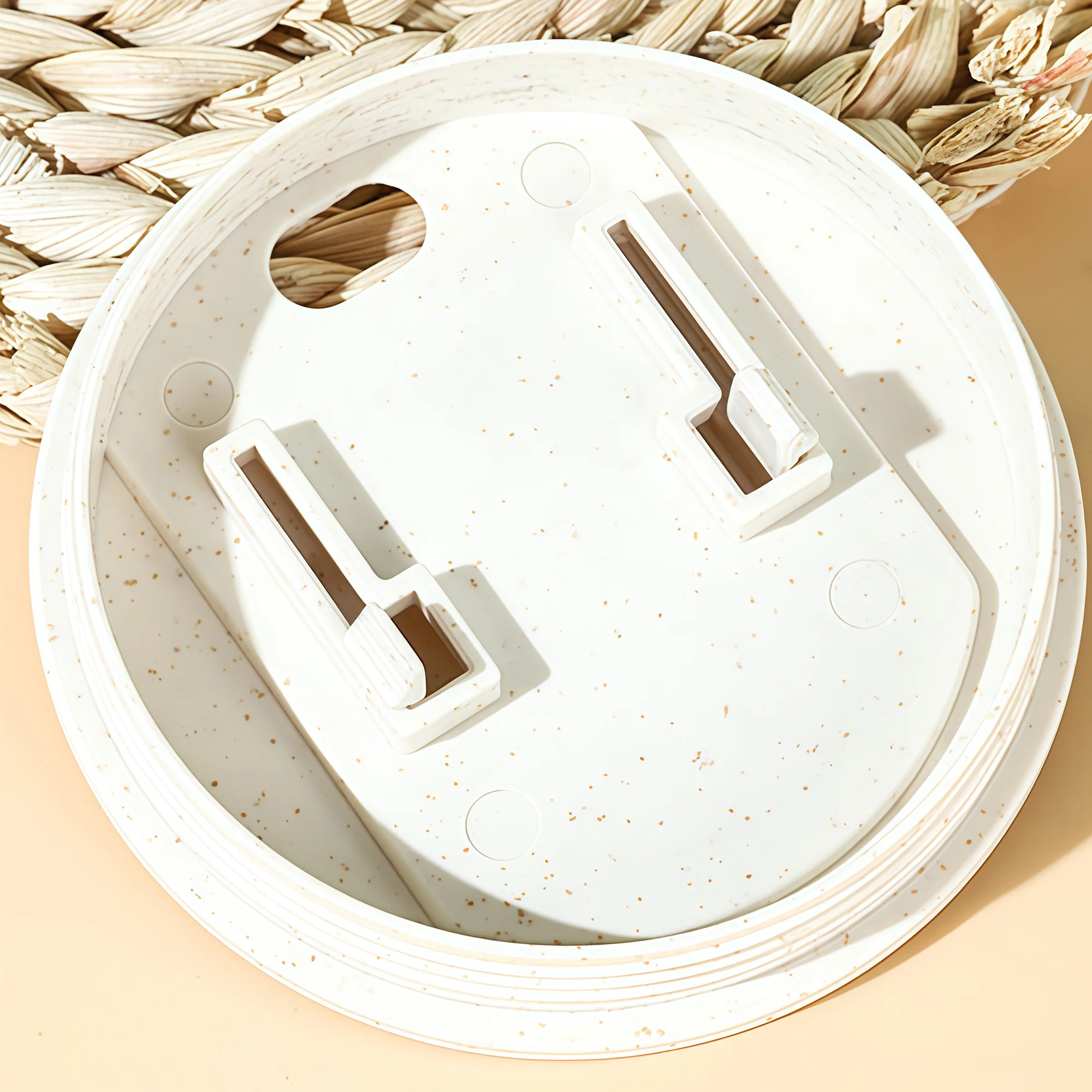 13 Oz Wheat Straw Coffee Cup with Lid