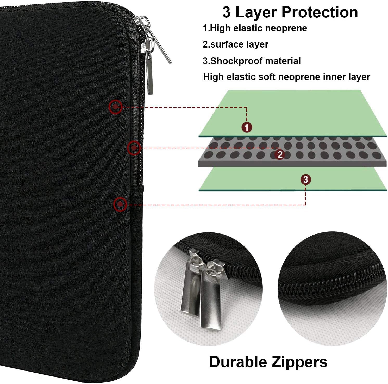 14 Inches Laptop Sleeve Black