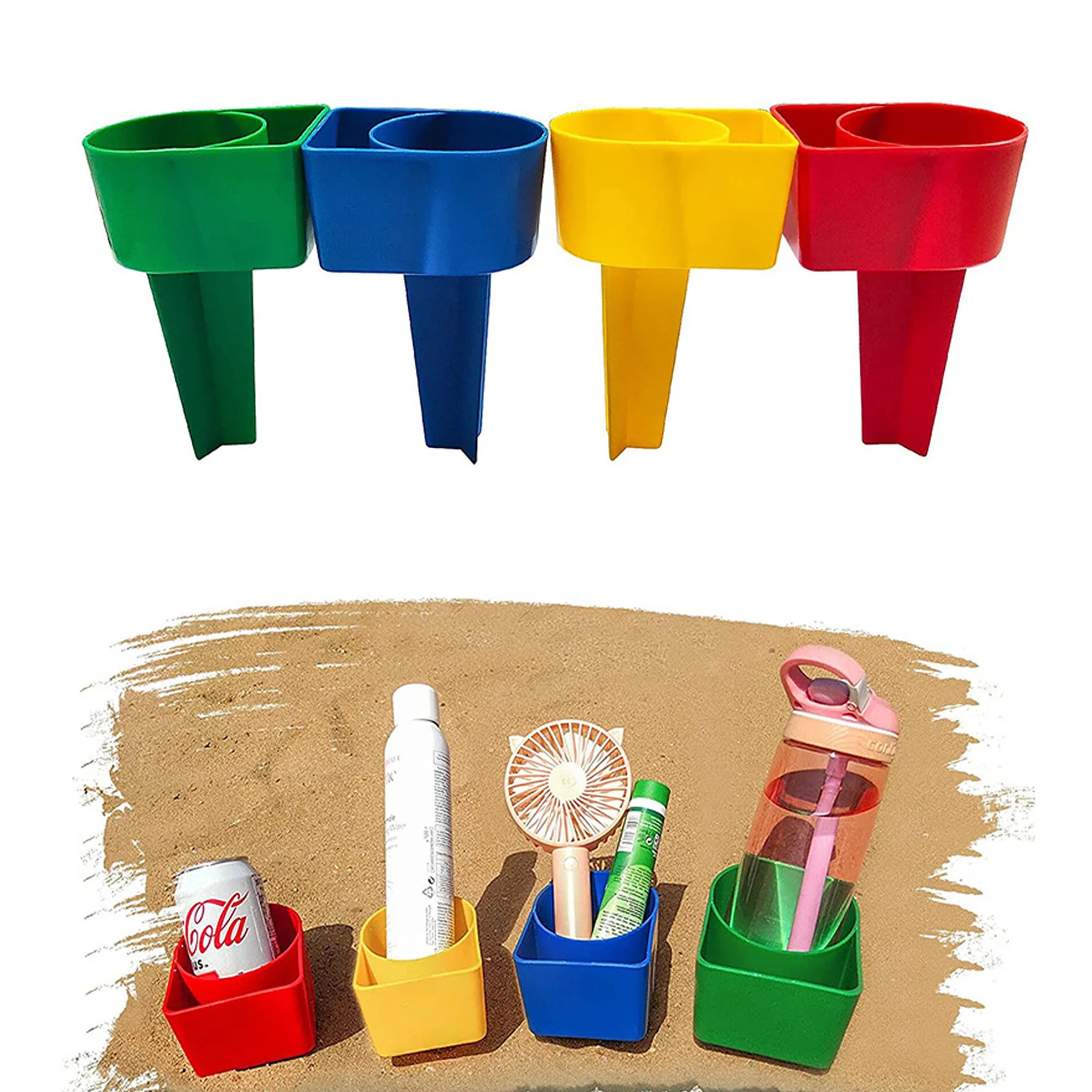 Beach Drink & Gear Holders