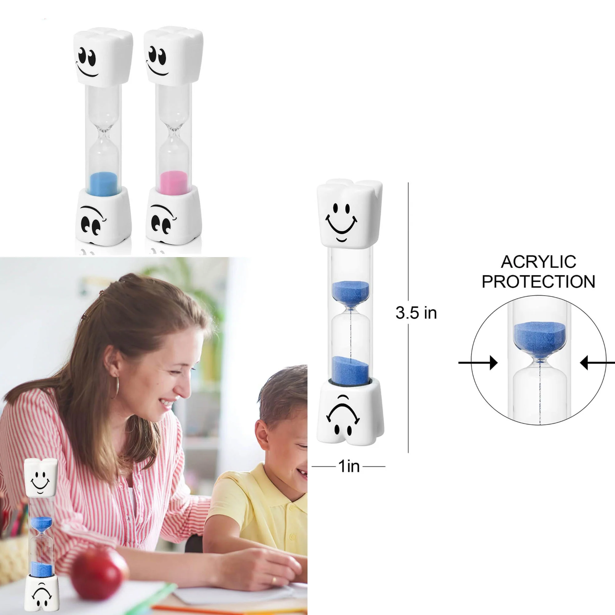 2 Minutes Toothbrush Sand Timer