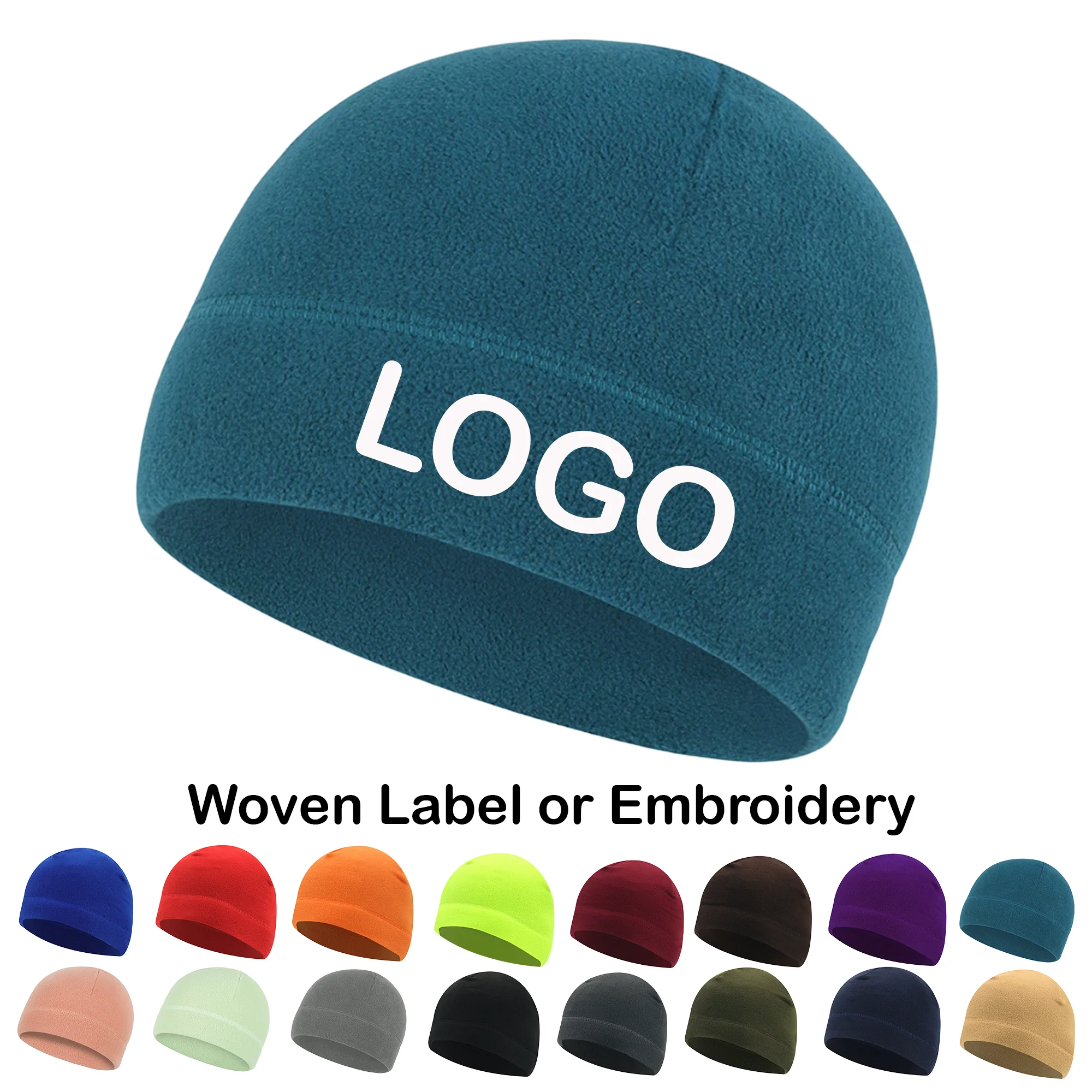 Unisex Thermal Outdoor Polar Fleece Beanie