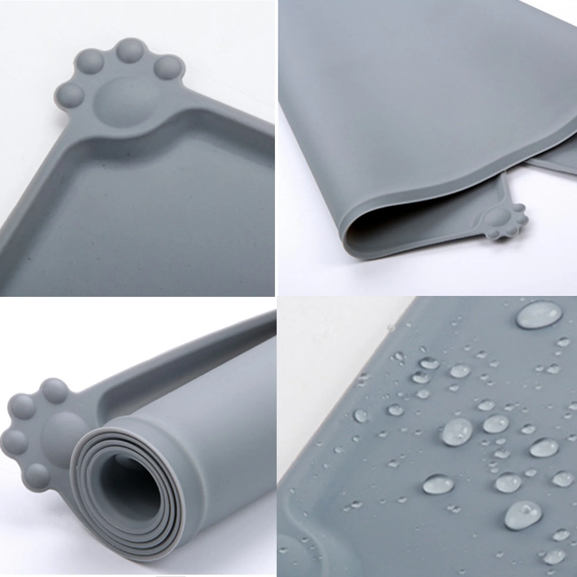 21" Large Silicone Waterproof Pet Feeding Mat