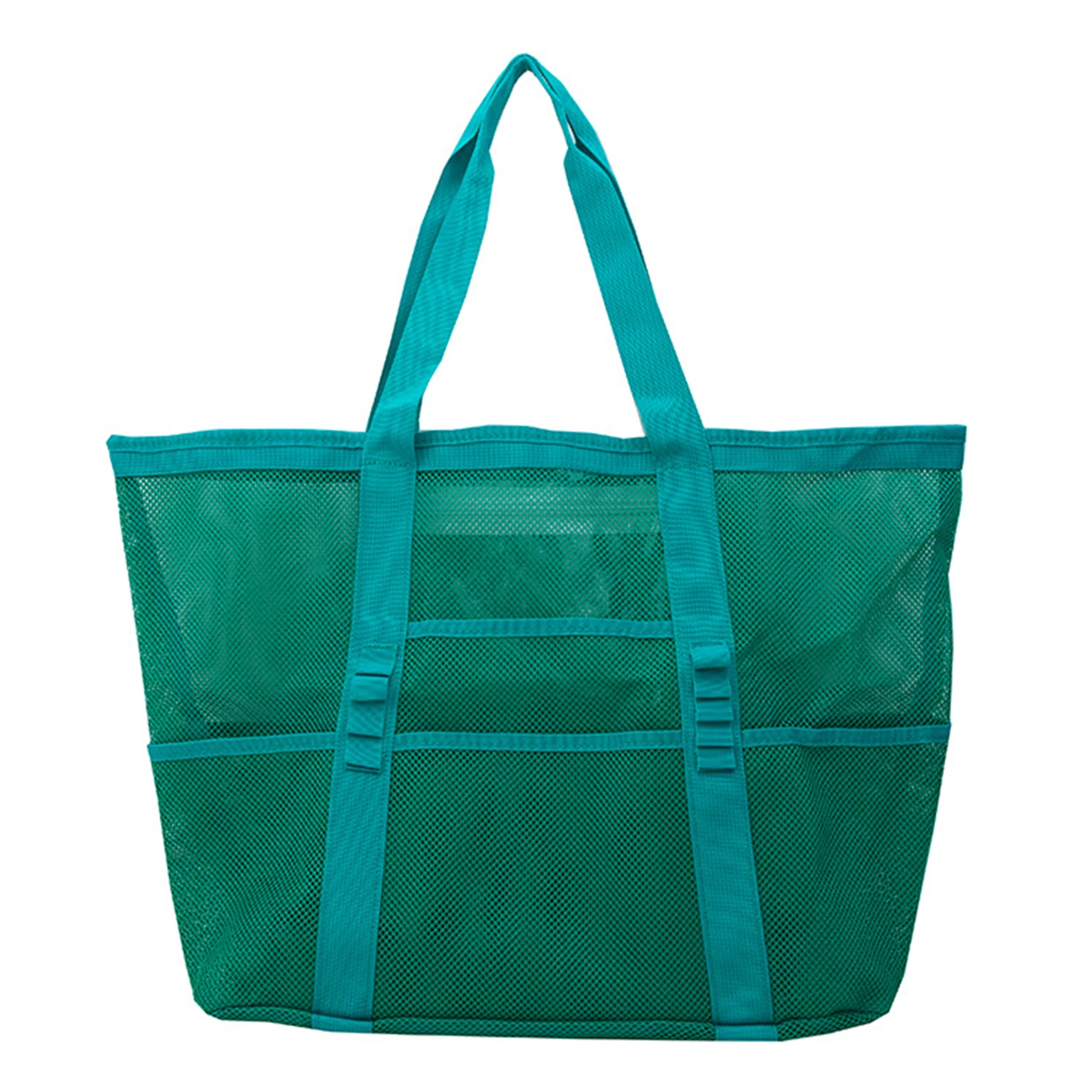 Foldable Beach Tote With Pockets