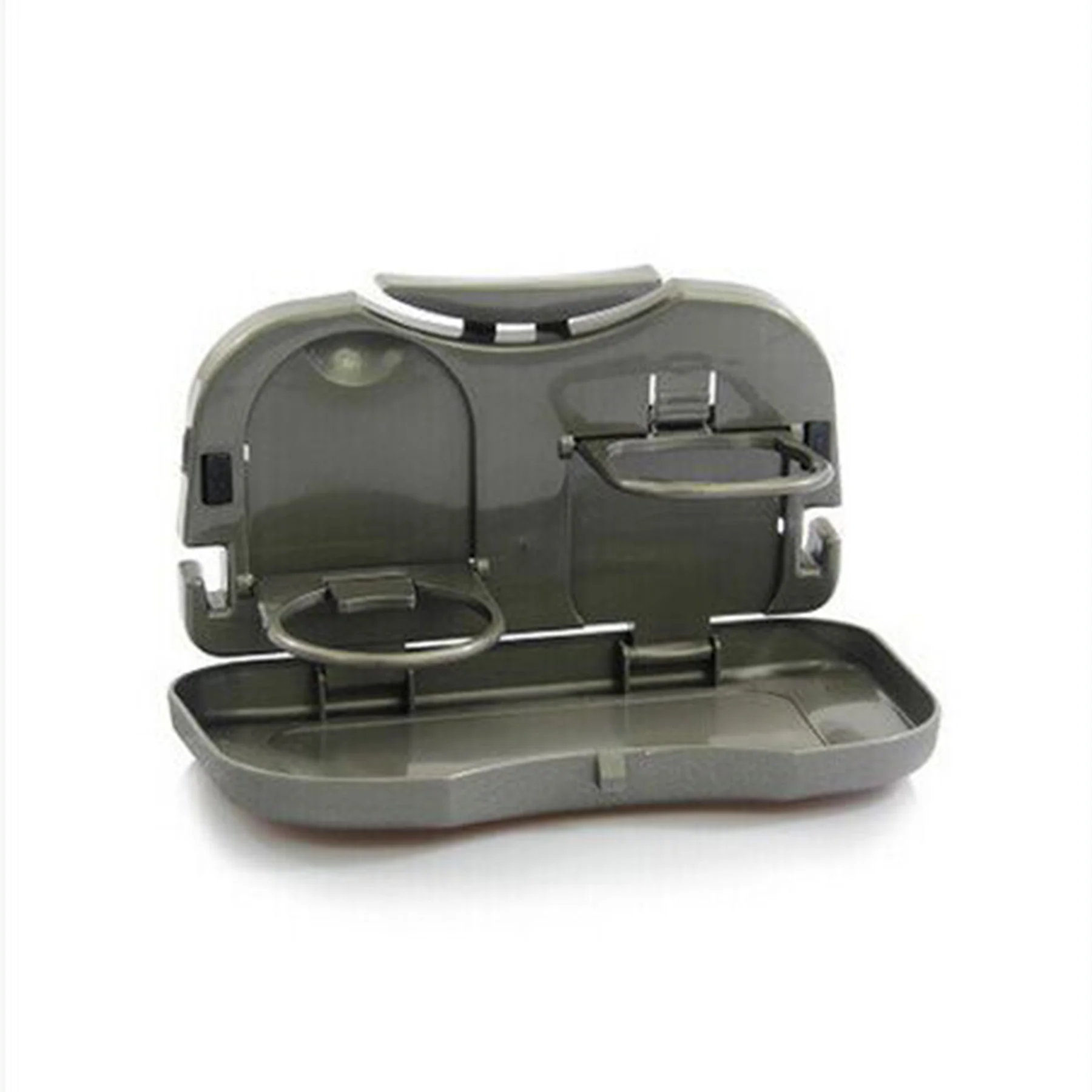 Collapsible Plastic Car Backseat Tray Desk With Cup Holder