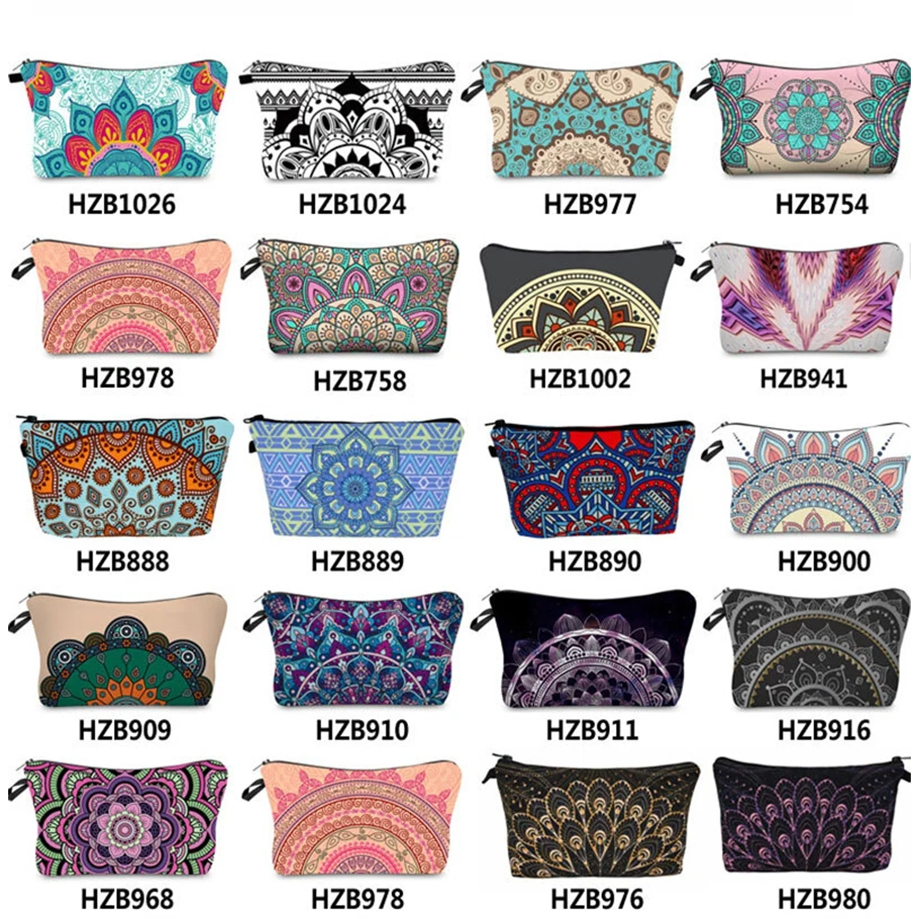 Bohemian Style Makeup Bag