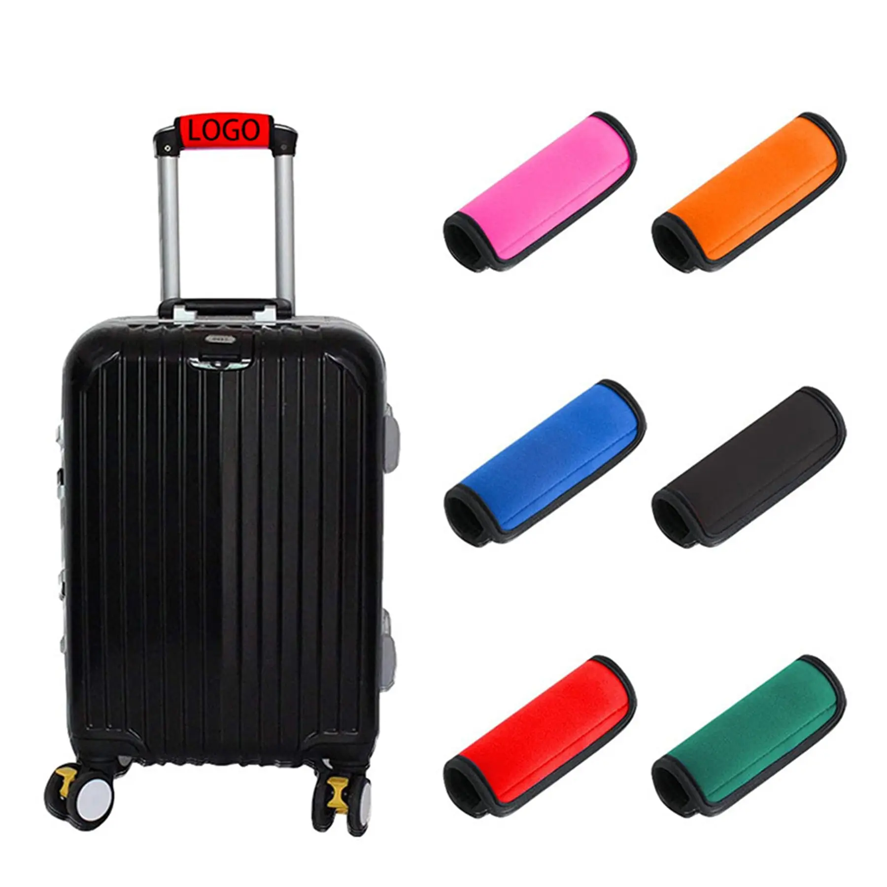 Neoprene Luggage Handle Wraps
