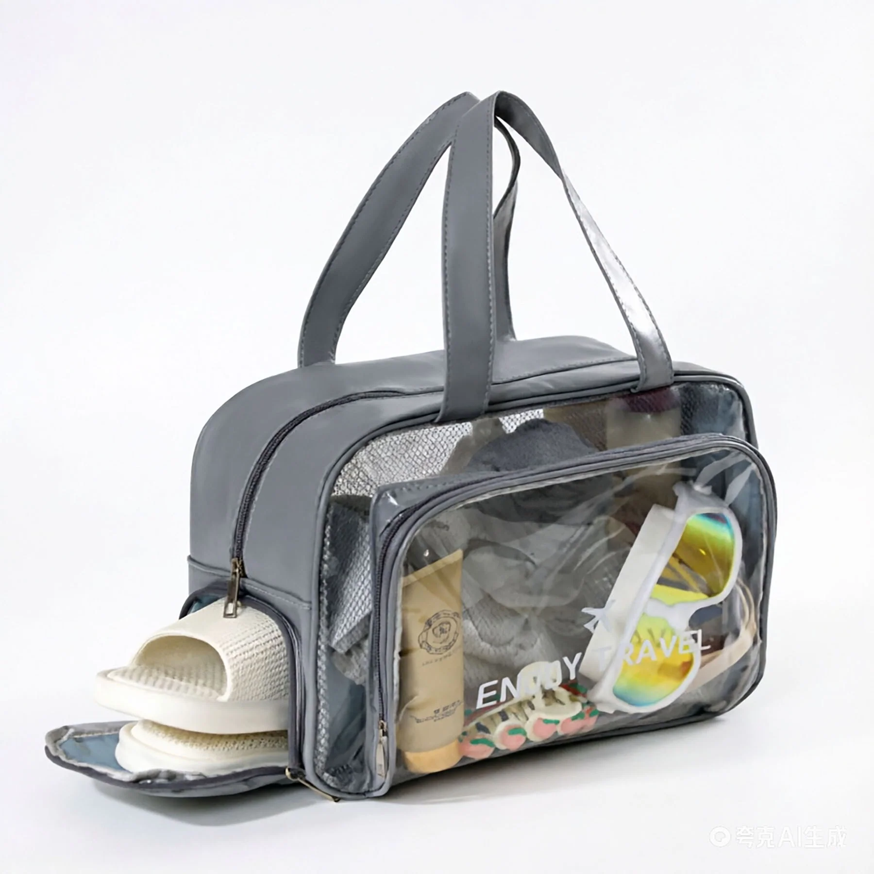 Shoe Wet Compartment Gym Bag