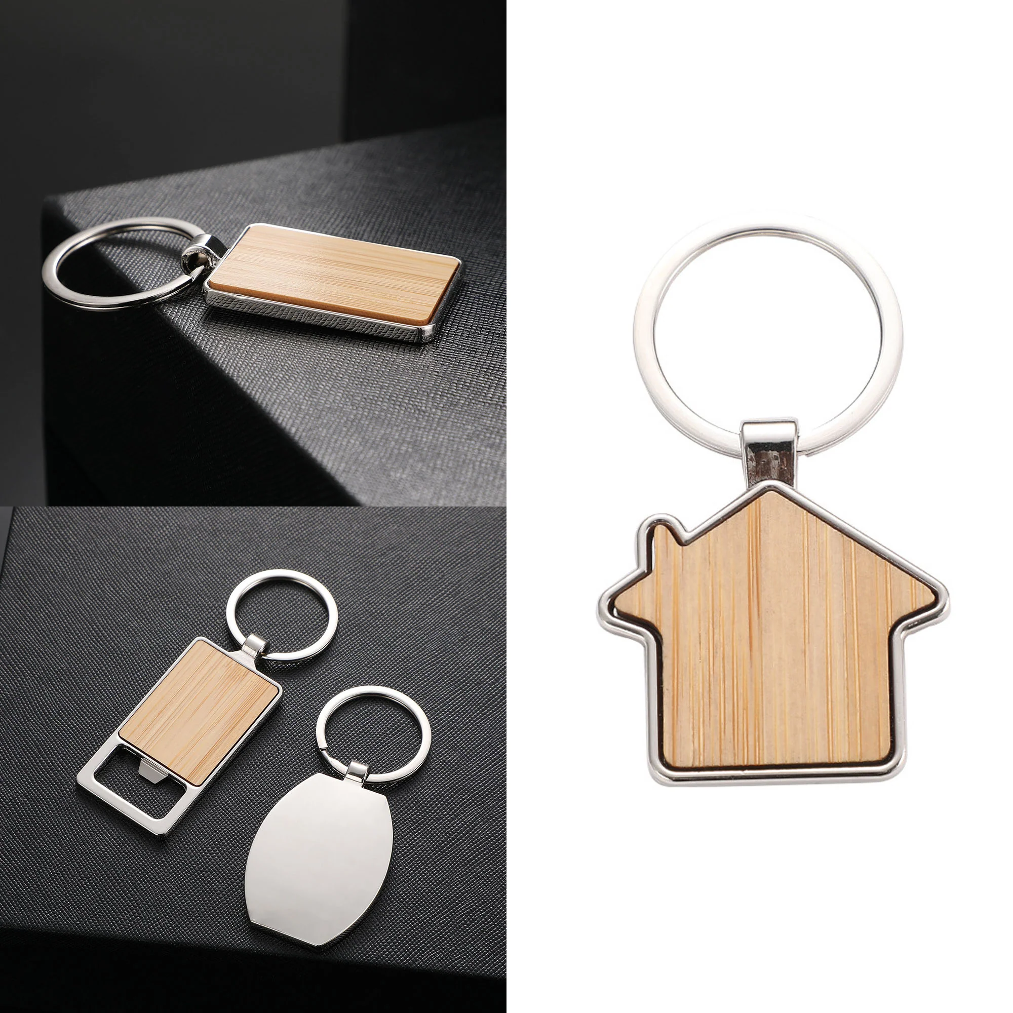 Bamboo Key Tag