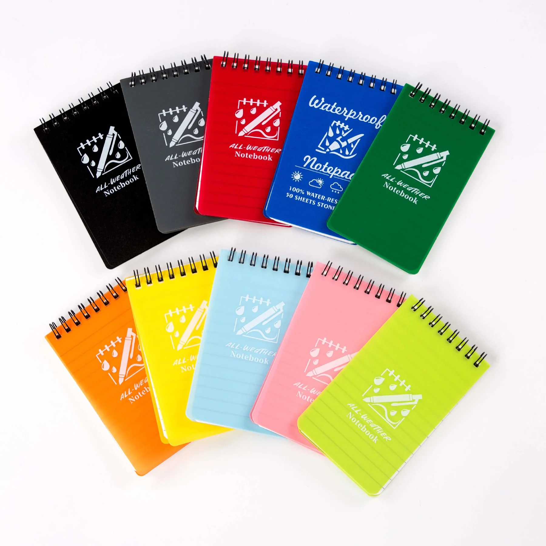 Compact Mini Spiral Notepad