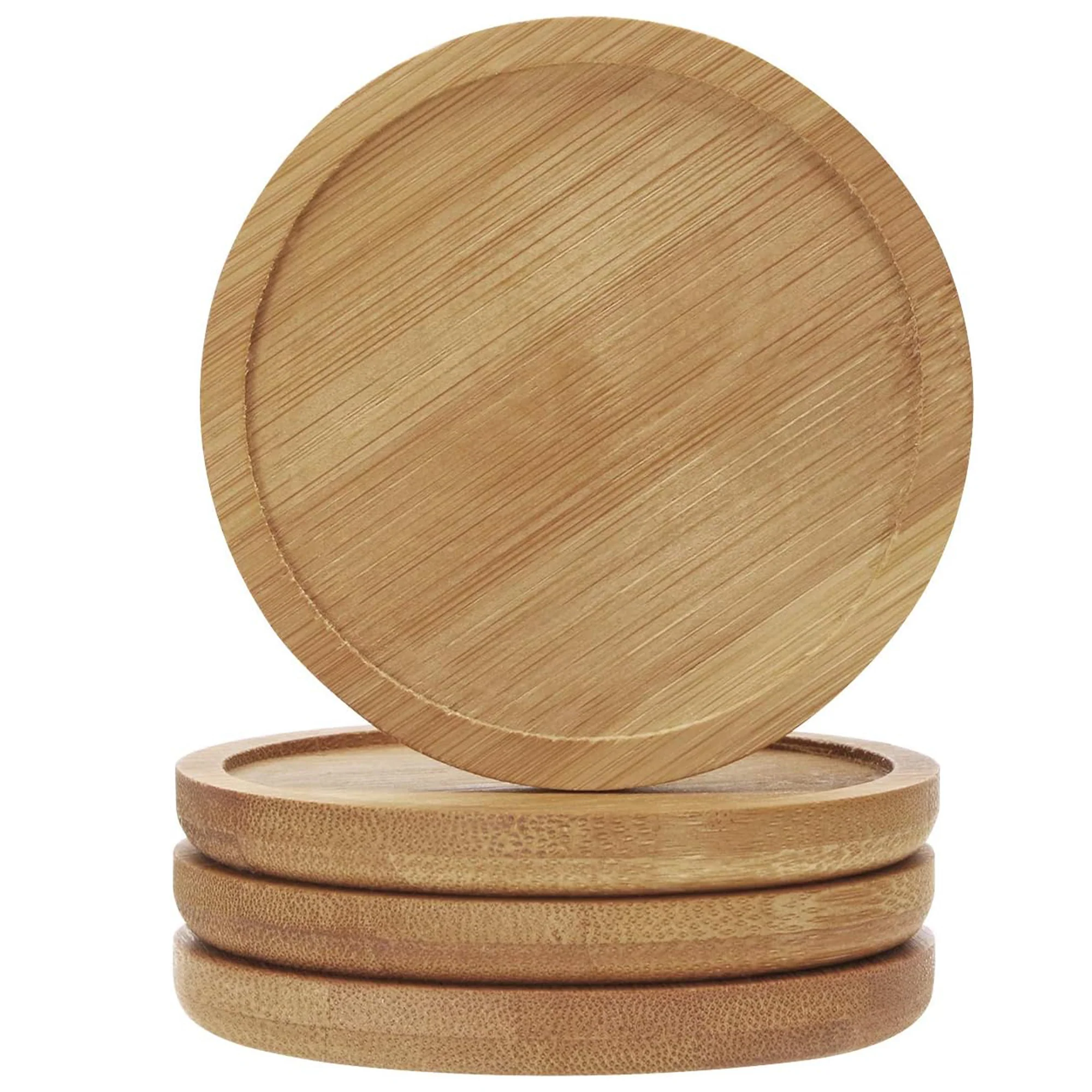 Round Bamboo Coaster
