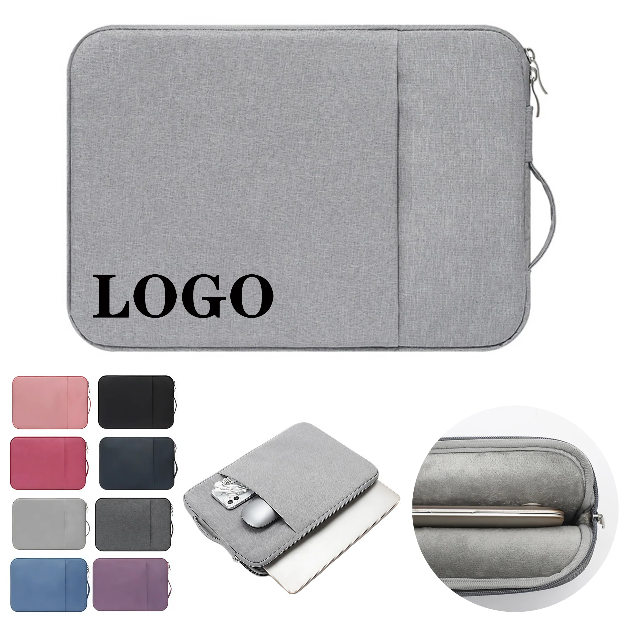 11/12/13/14/15" Laptop Sleeve Case with Handle