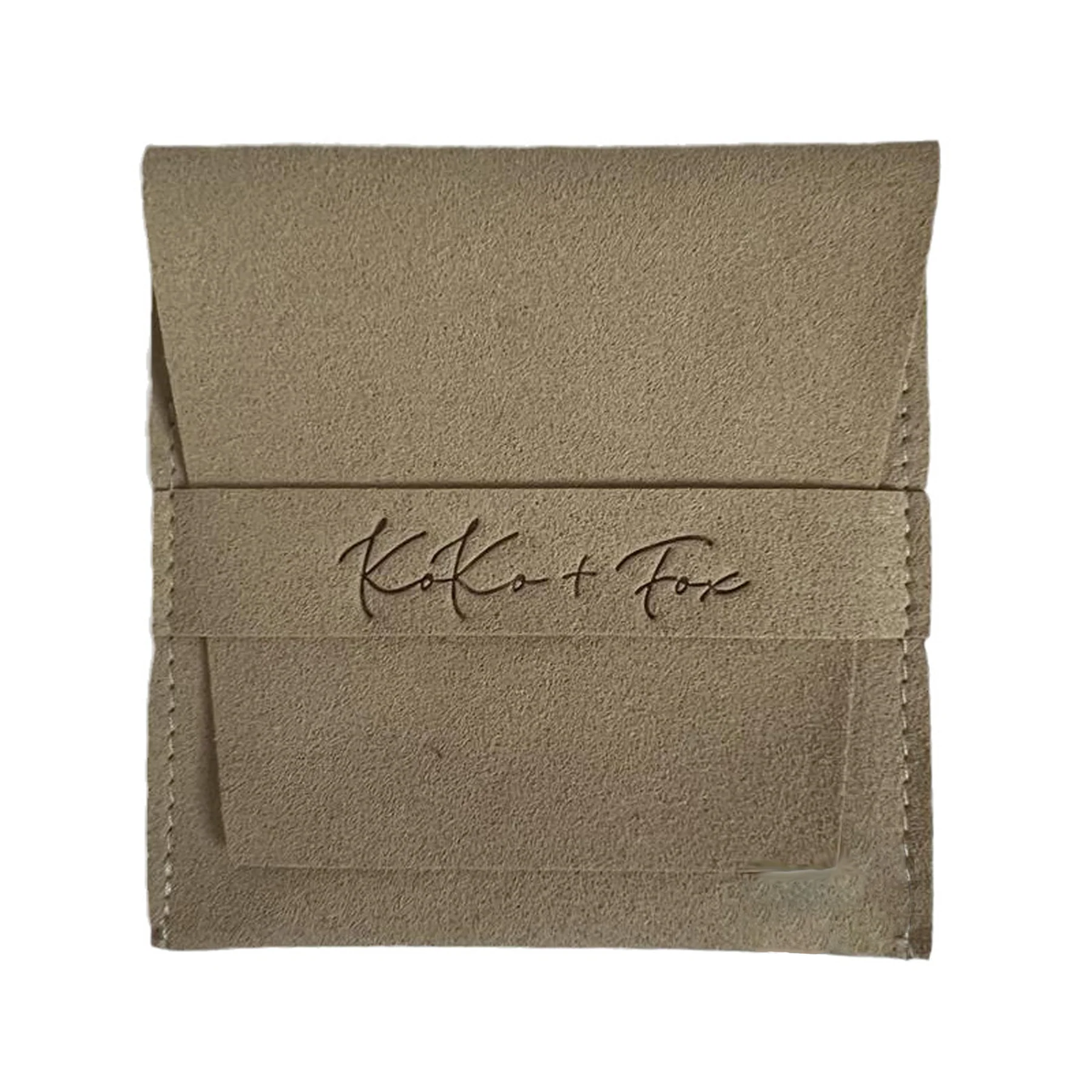 Flap Velvet Jewelry Bag