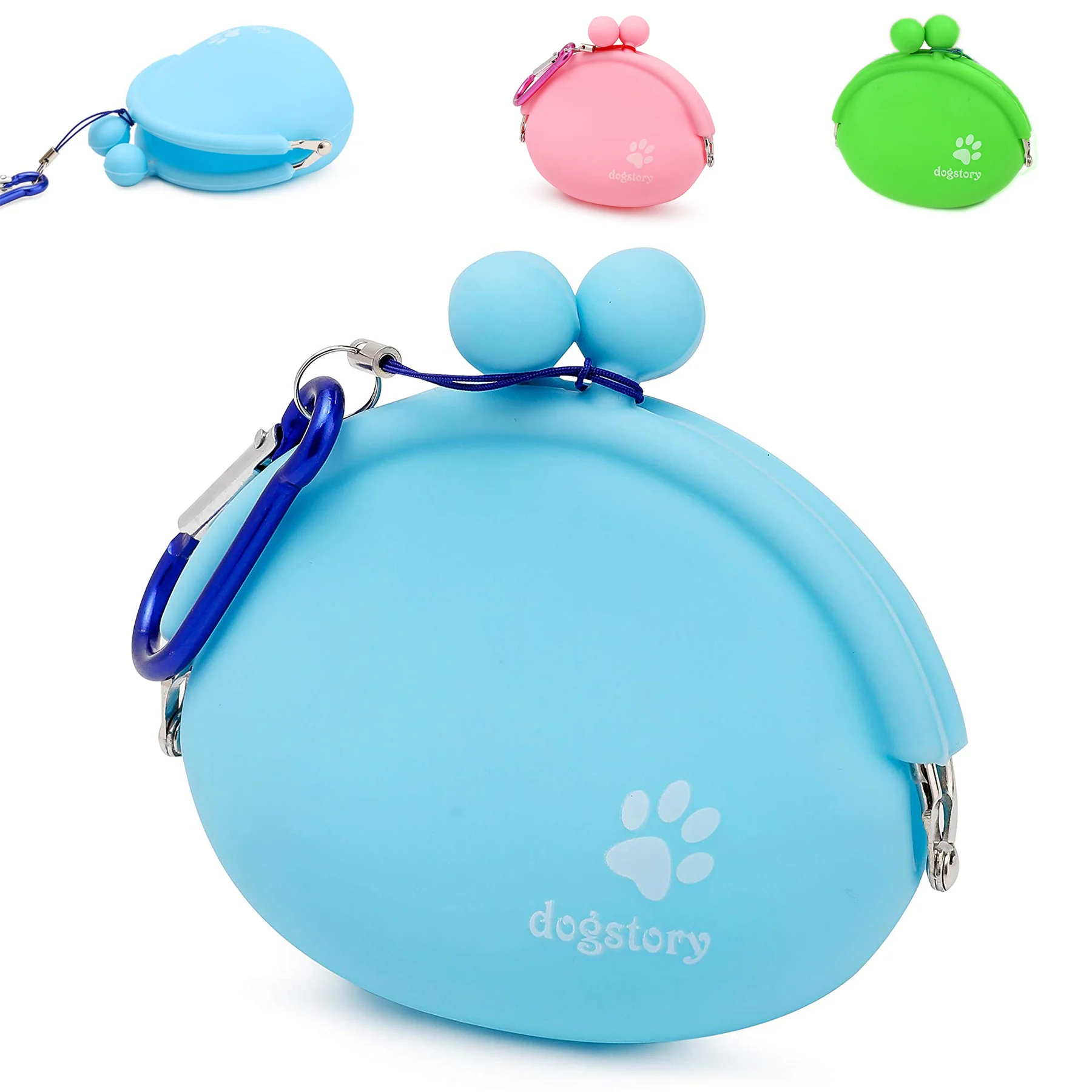 Fashion Portable Multi-Purpose Pet Silicone Snack Bag
