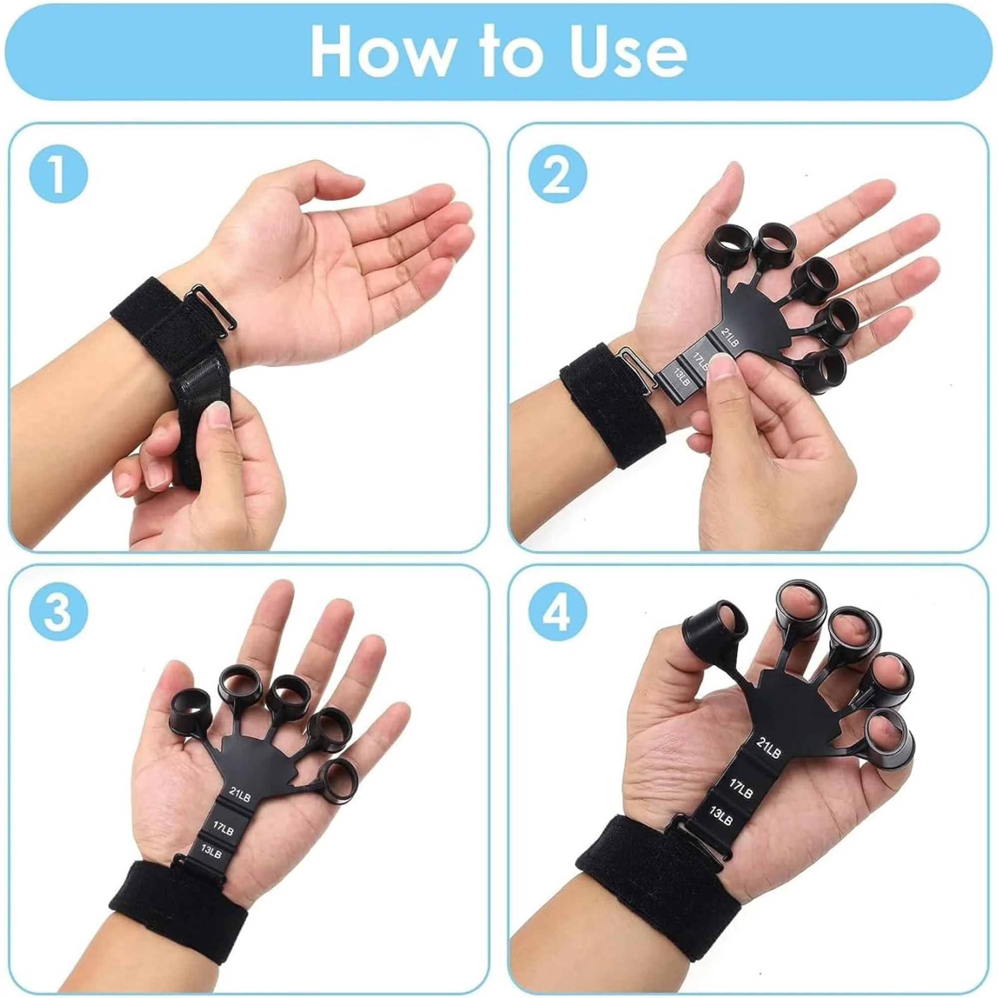Silicone Hand Strength Trainer