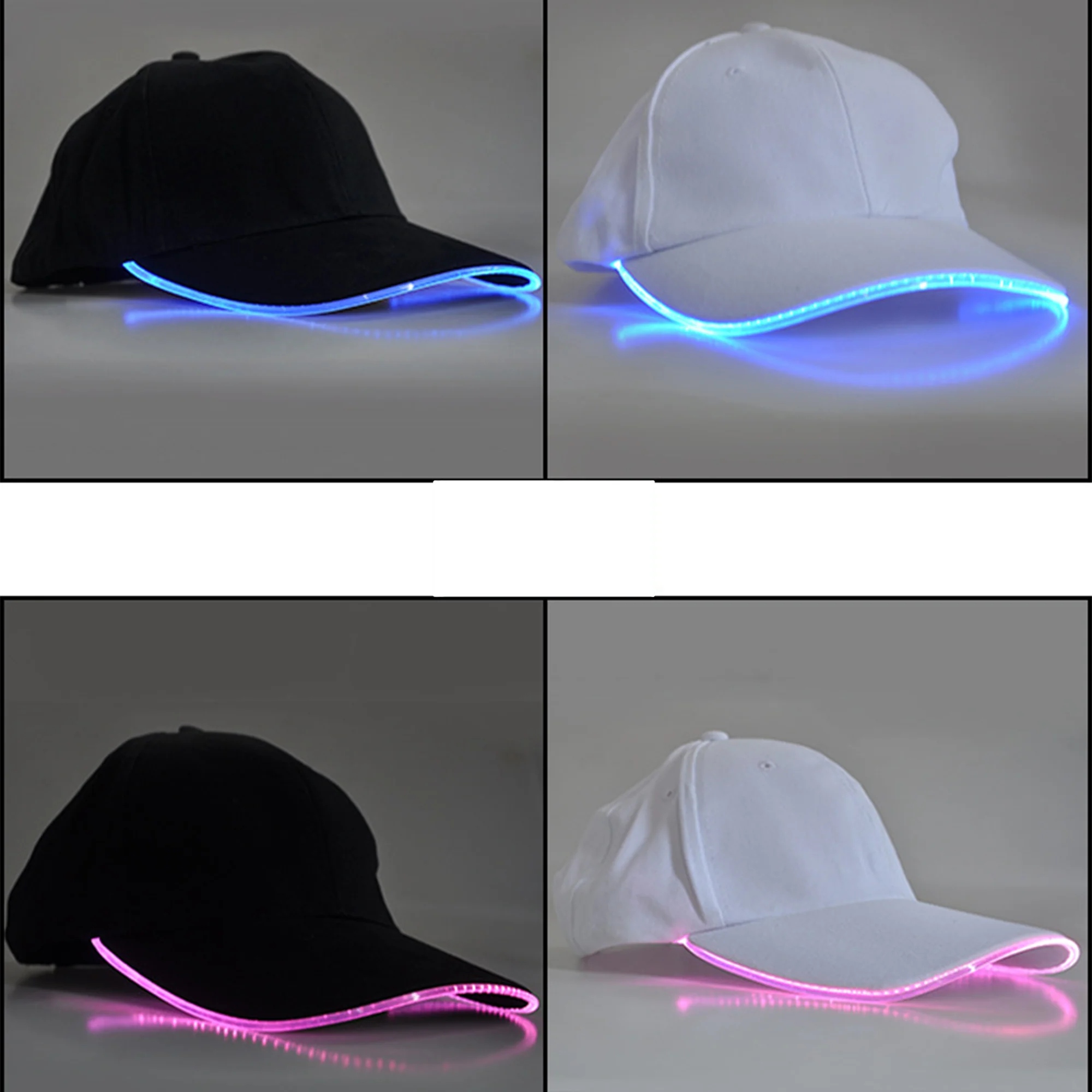 LED Light Up Baseball Cap