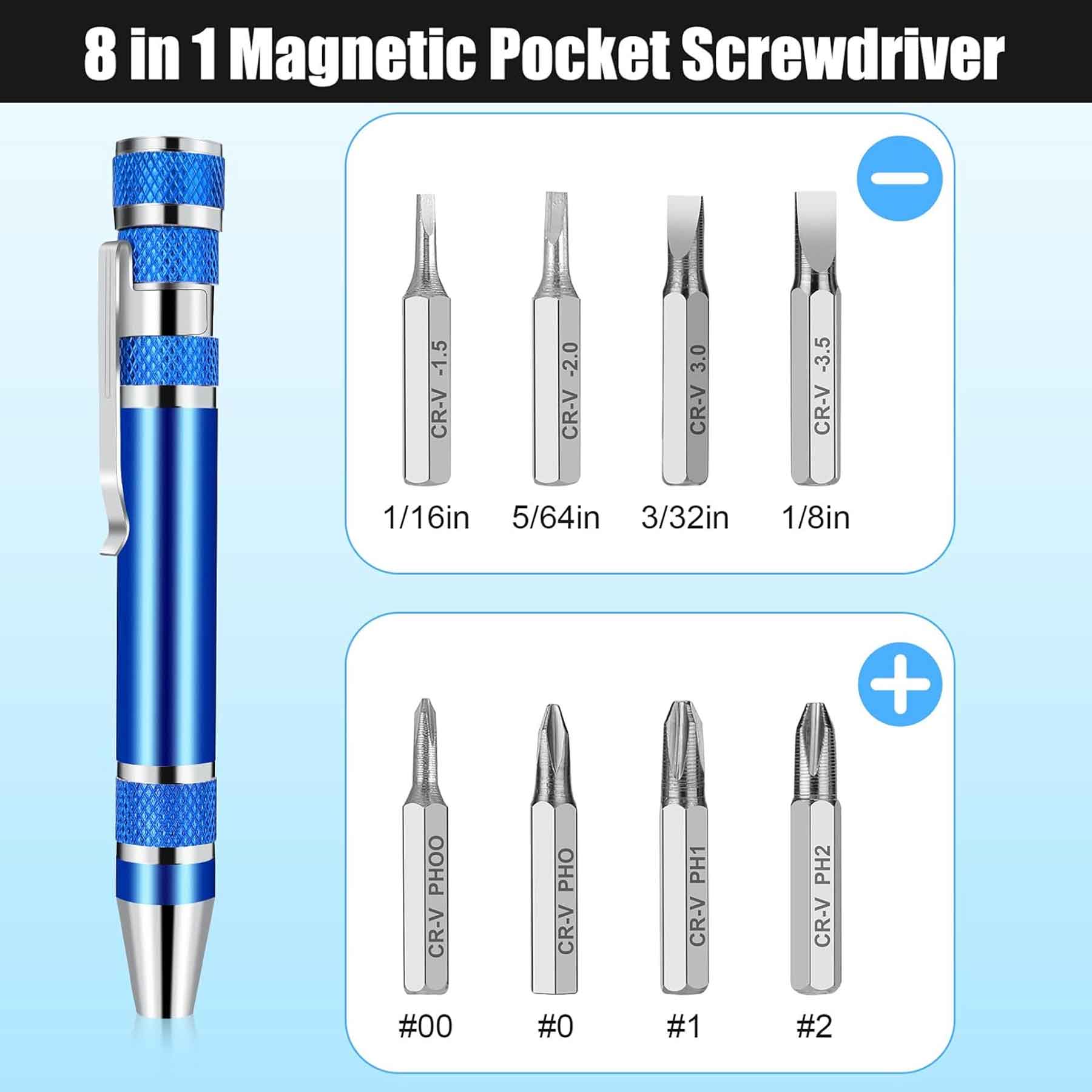 8 in 1 Screwdriver Kit