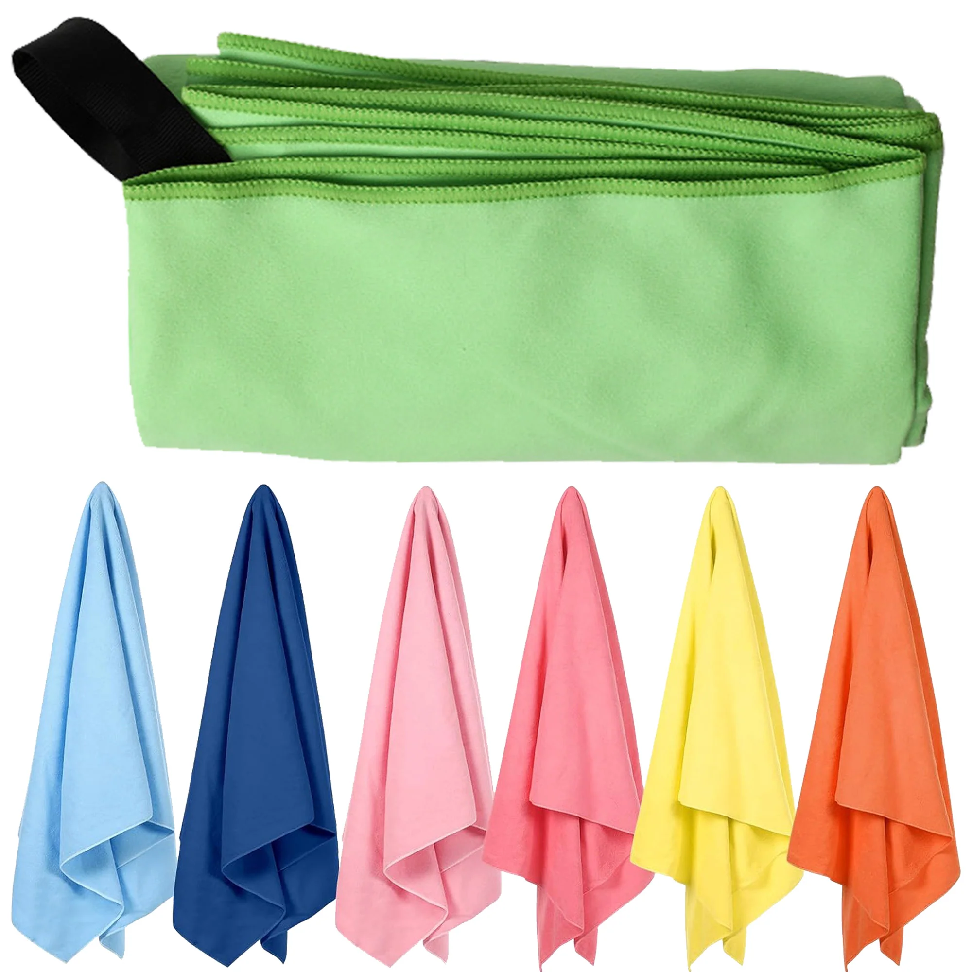 Quick Dry Compact Lightweight Beach Microfiber Towel