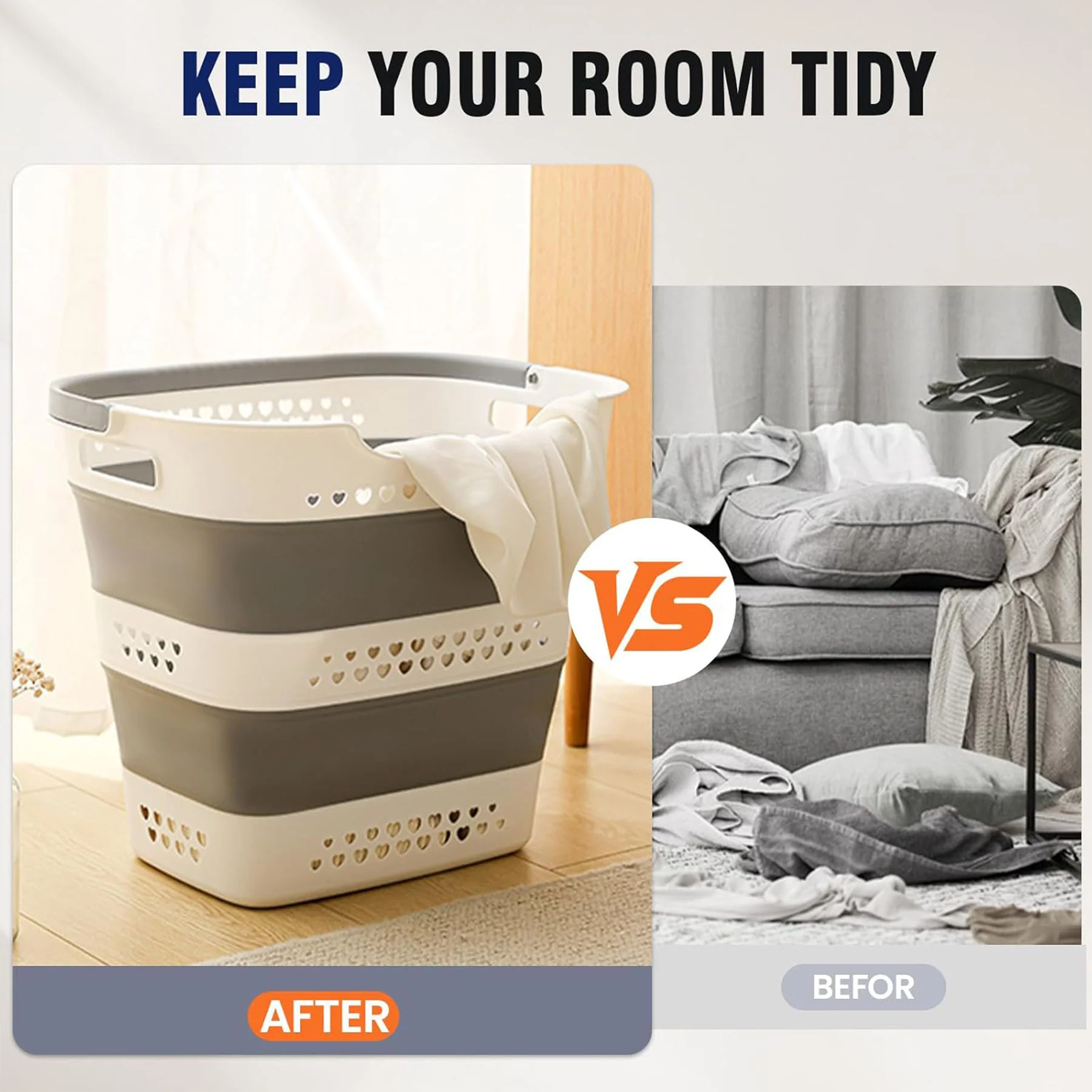 Foldable Laundry Basket