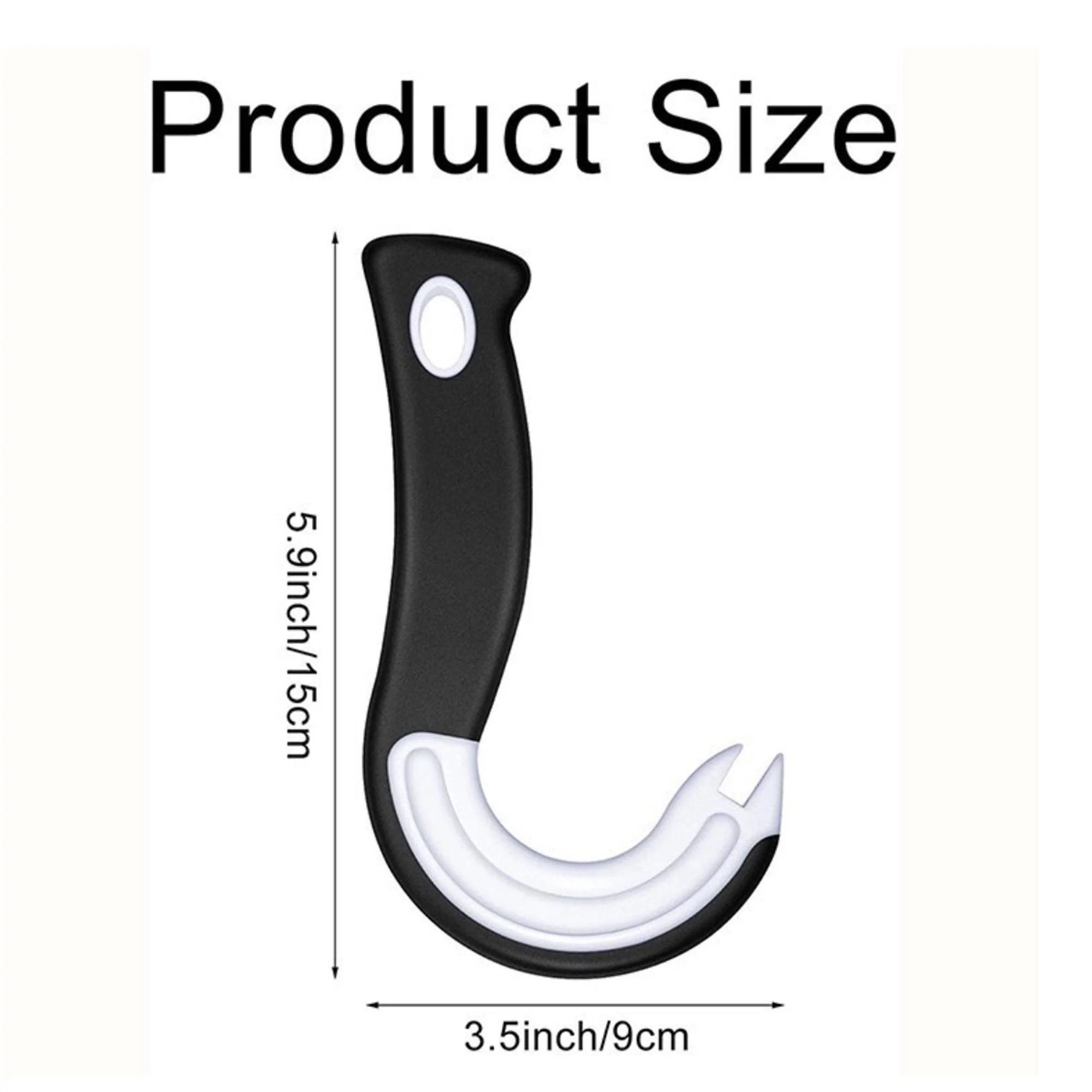 Easy Pull J-Shaped Can Opener