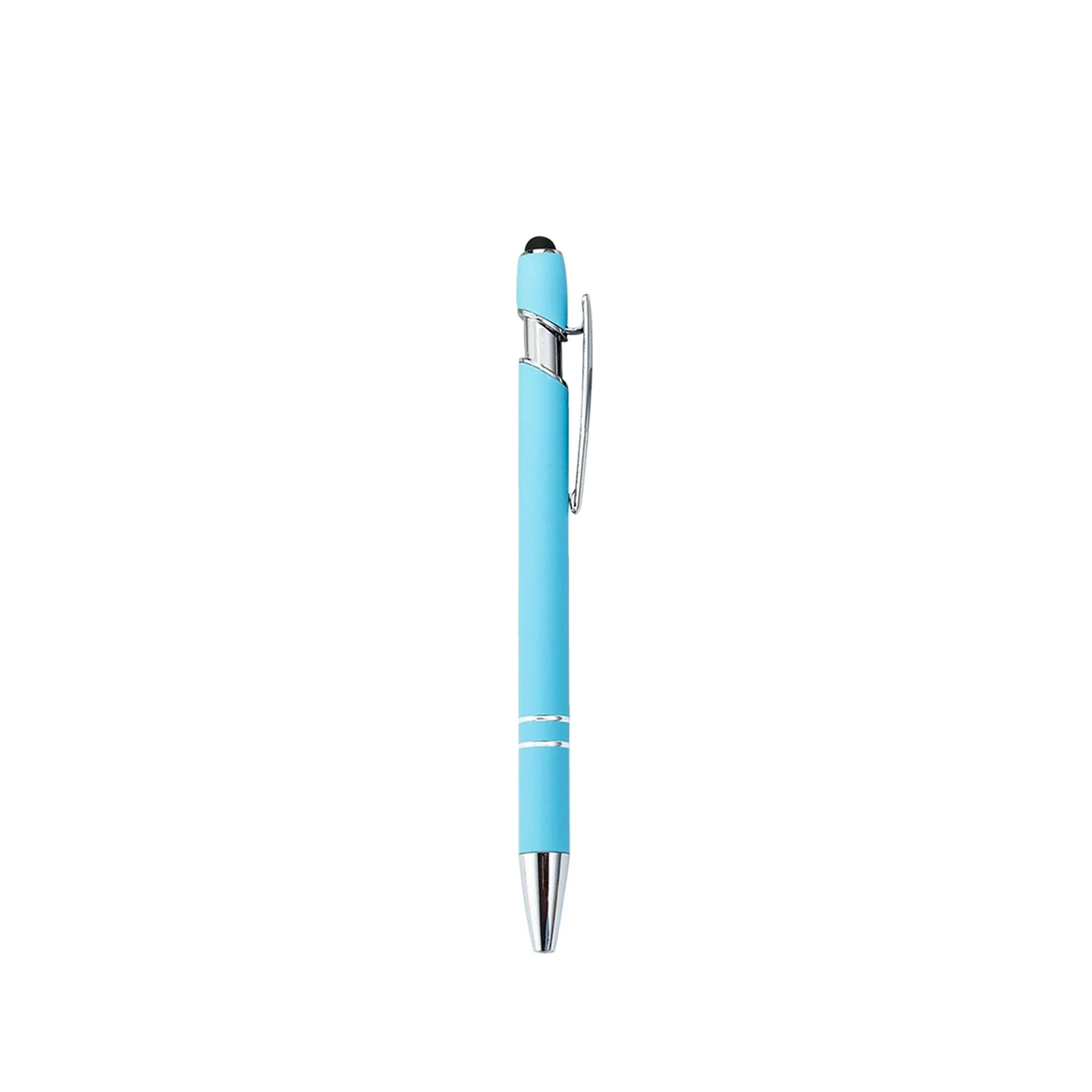 Metal Stylus Pen With 1.0Mm Black Ballpoint Pen Refill