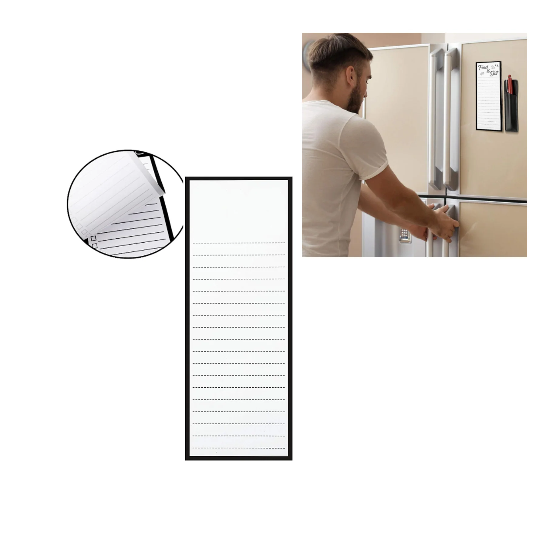 Magnet Refrigerator Notepad/Sticky Note