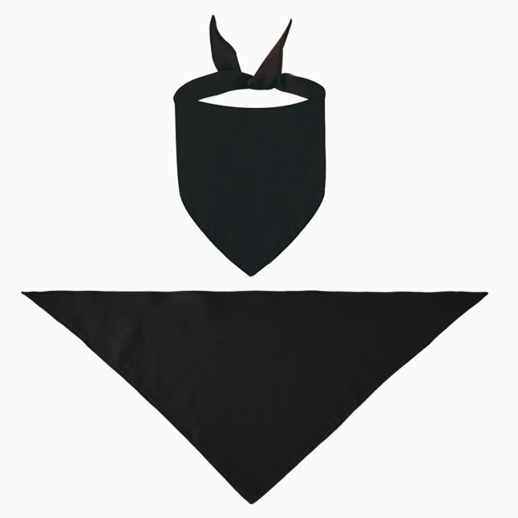Polyester Full Color Triangle Pet Bandanna (25"x17"x17")