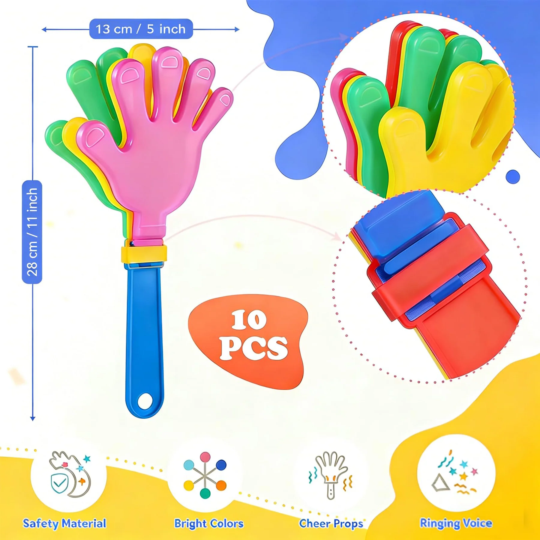 Hand Clapper Noise Maker