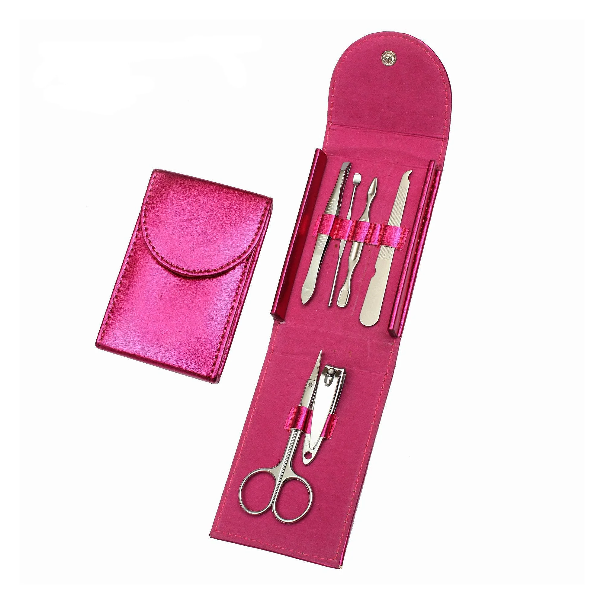 Leather Stainless Steel Nail Clipper Set