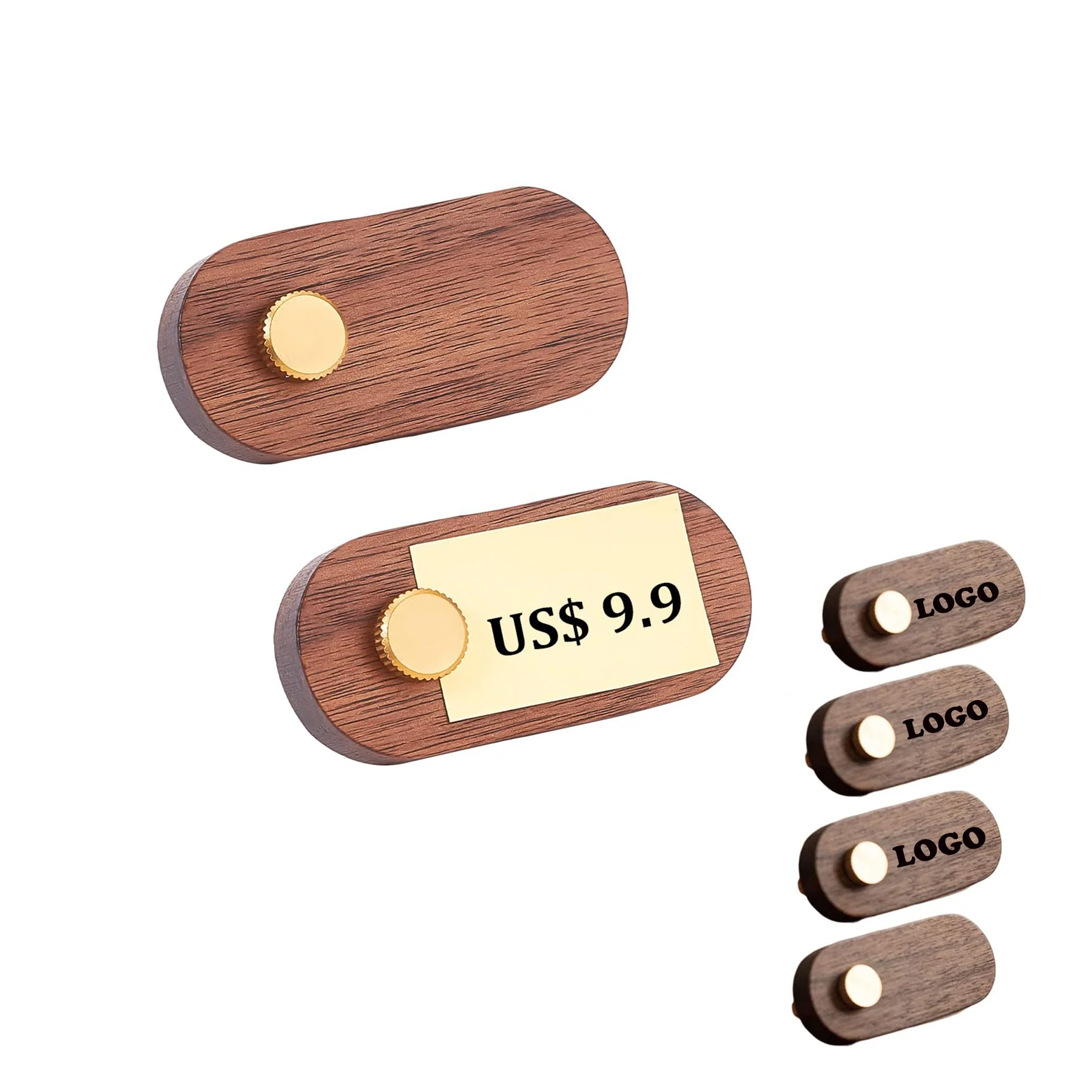 Retail Display Price Tag Holders