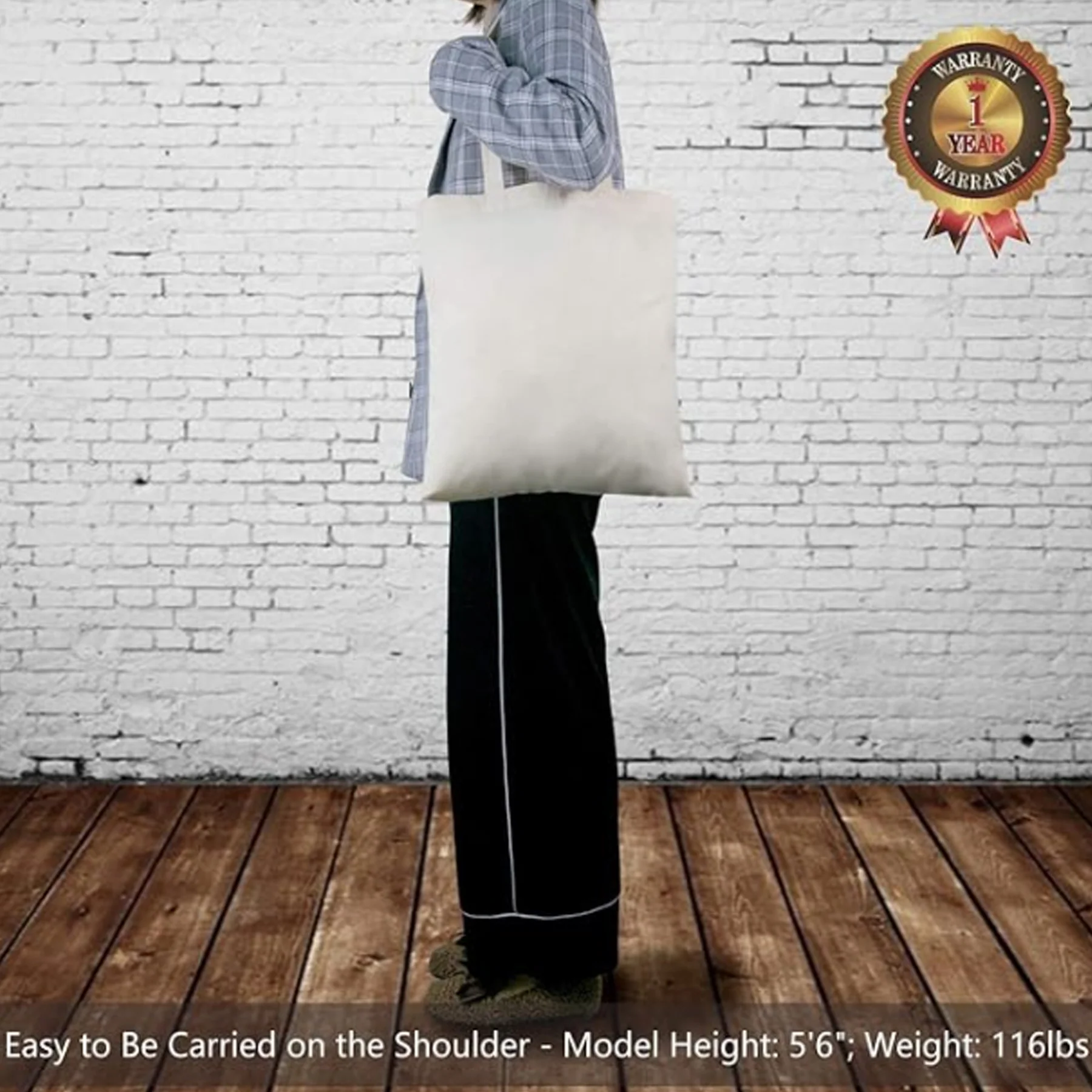 Cotton Canvas Tote Bag